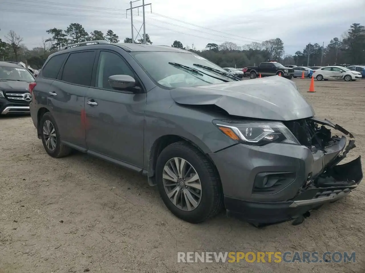 4 Photograph of a damaged car 5N1DR2MN6KC585091 NISSAN PATHFINDER 2019
