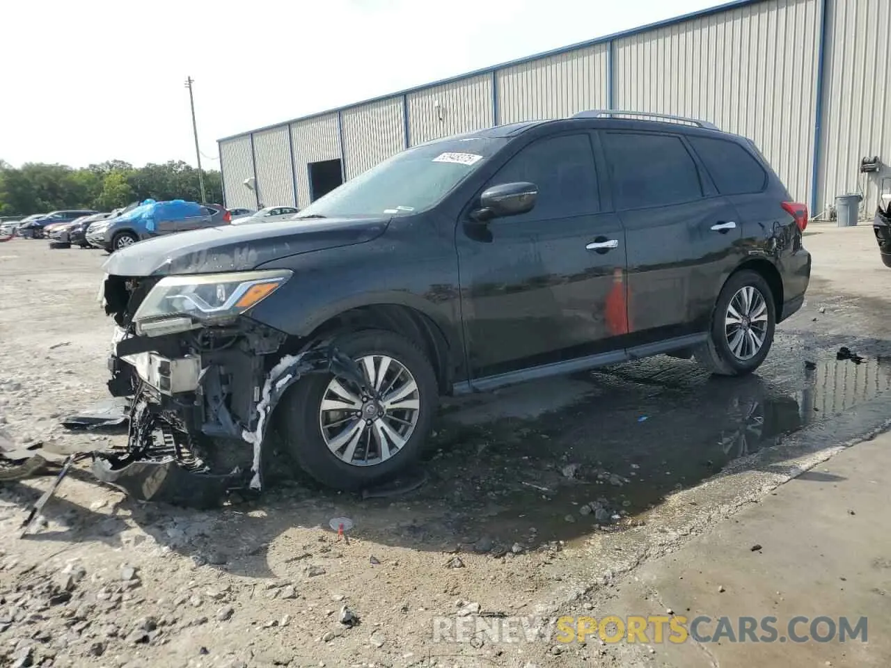 1 Photograph of a damaged car 5N1DR2MN6KC588508 NISSAN PATHFINDER 2019