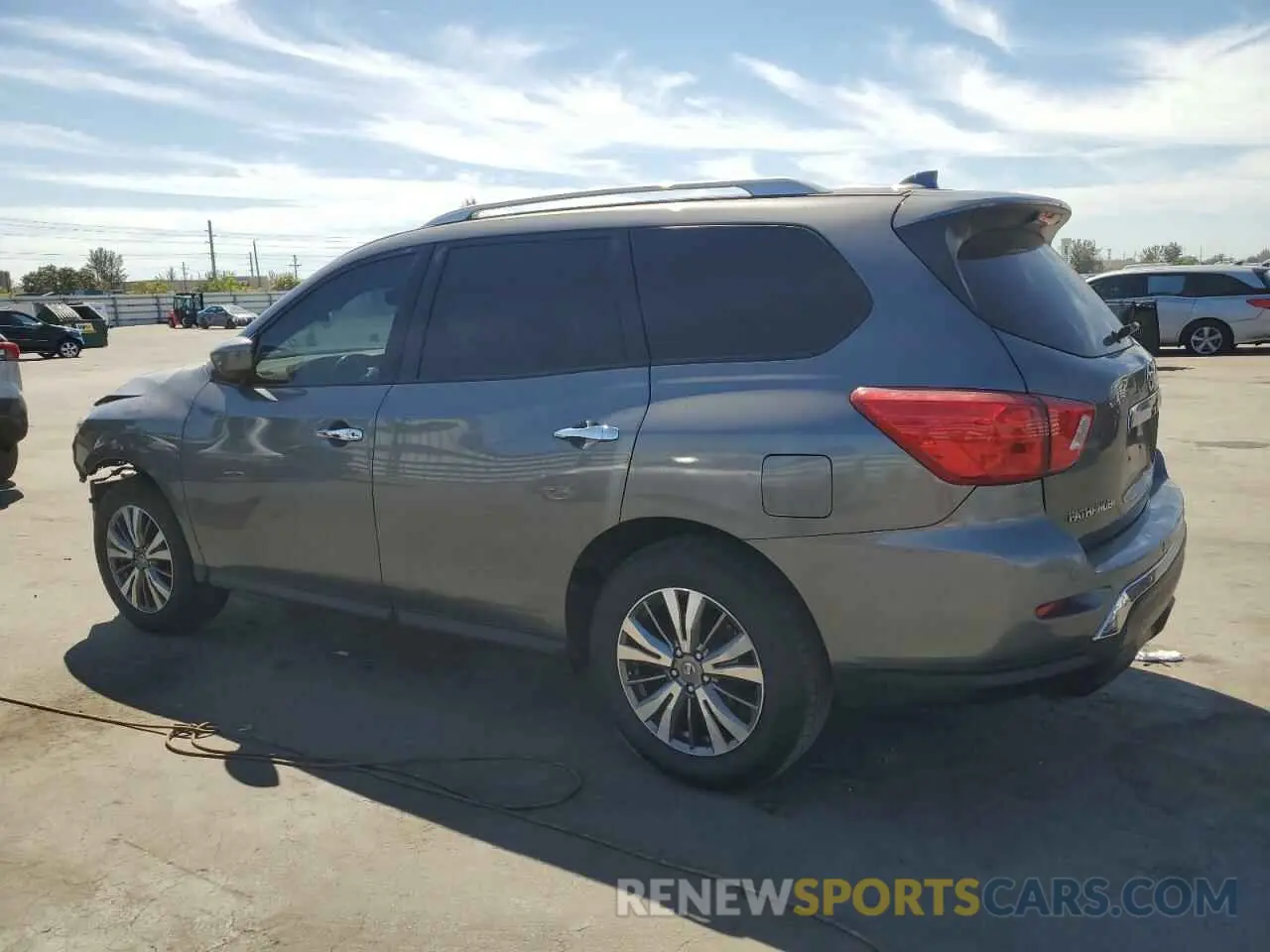 2 Photograph of a damaged car 5N1DR2MN6KC613312 NISSAN PATHFINDER 2019