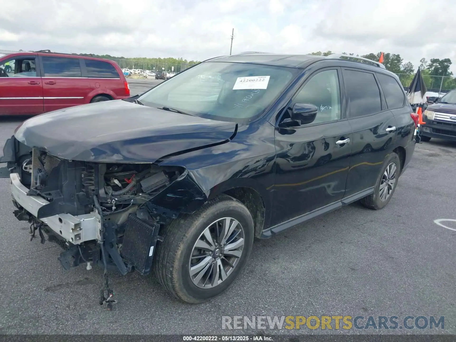2 Photograph of a damaged car 5N1DR2MN6KC629462 NISSAN PATHFINDER 2019