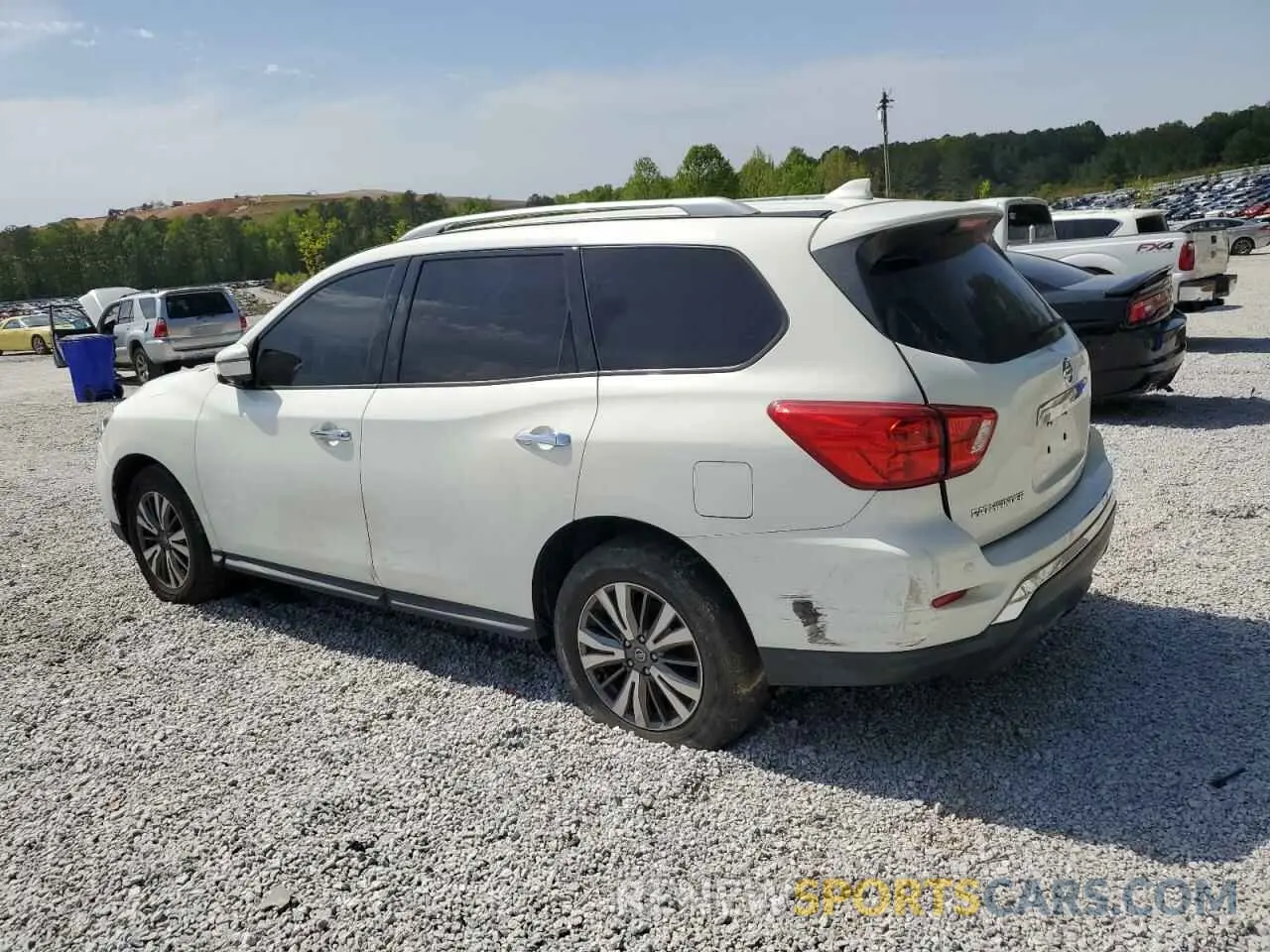 2 Photograph of a damaged car 5N1DR2MN6KC631518 NISSAN PATHFINDER 2019