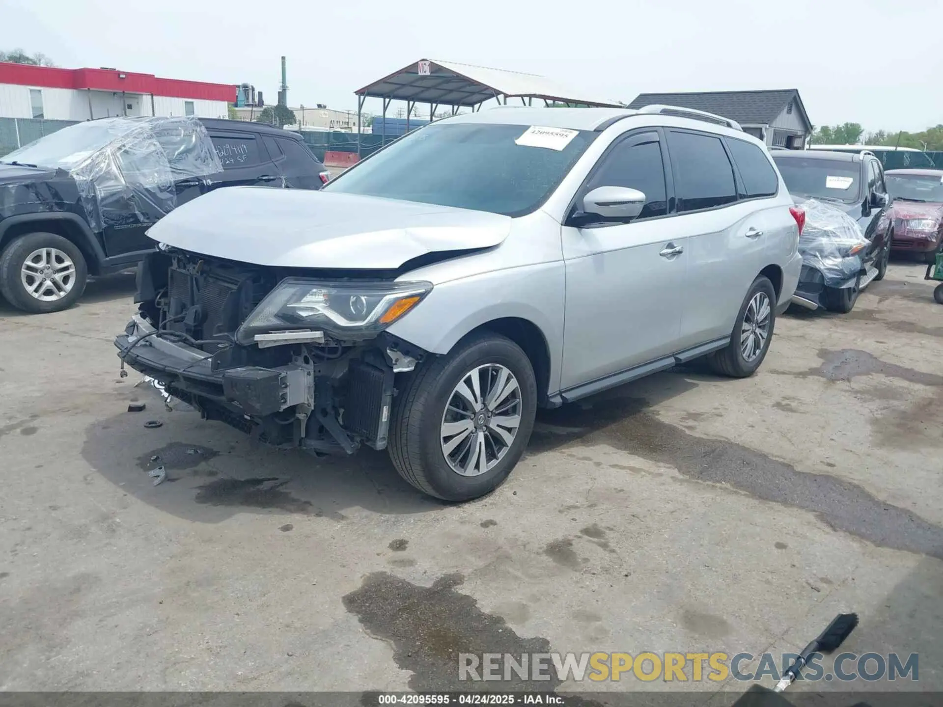 2 Photograph of a damaged car 5N1DR2MN6KC642387 NISSAN PATHFINDER 2019