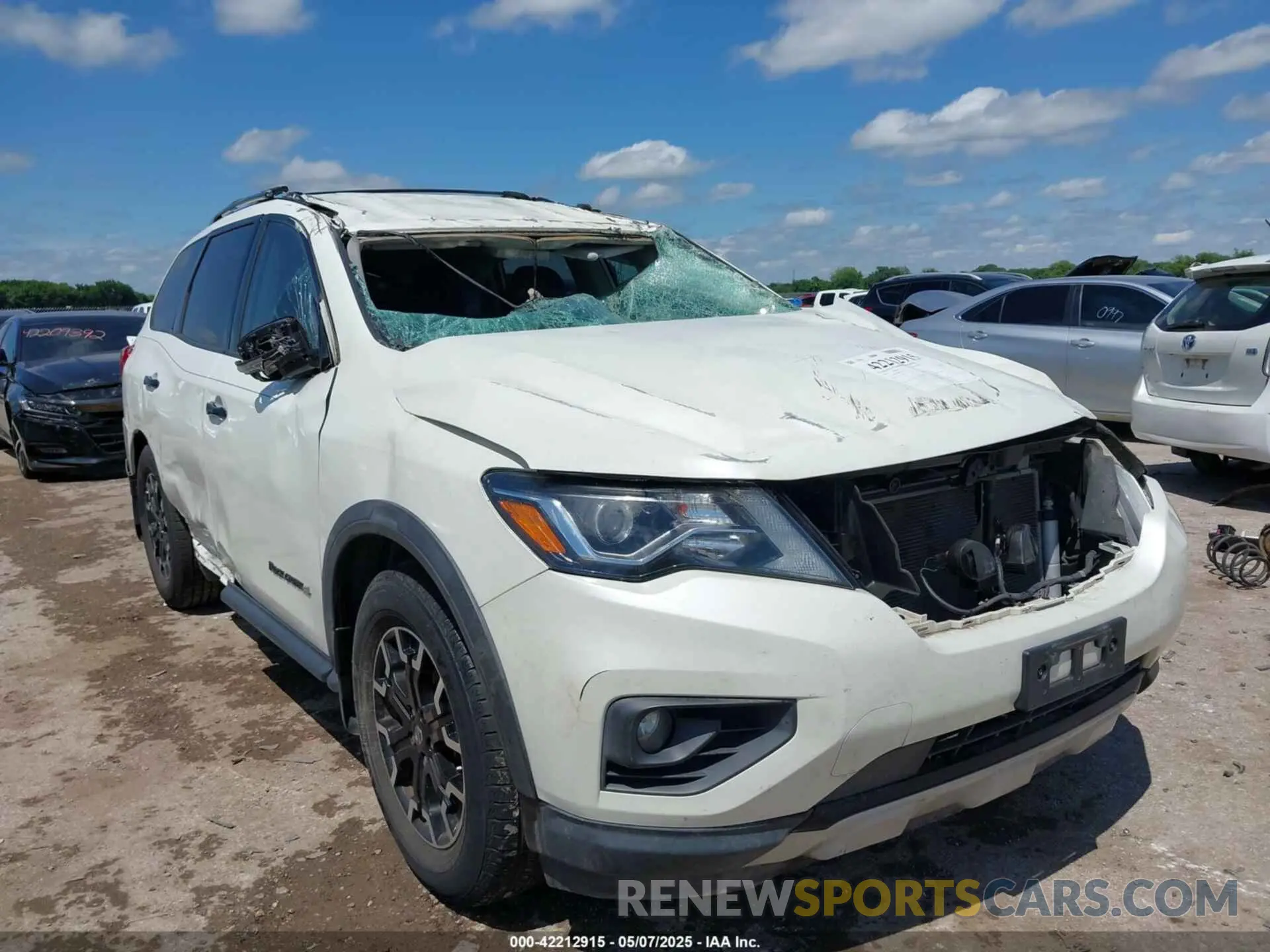 1 Photograph of a damaged car 5N1DR2MN6KC649761 NISSAN PATHFINDER 2019