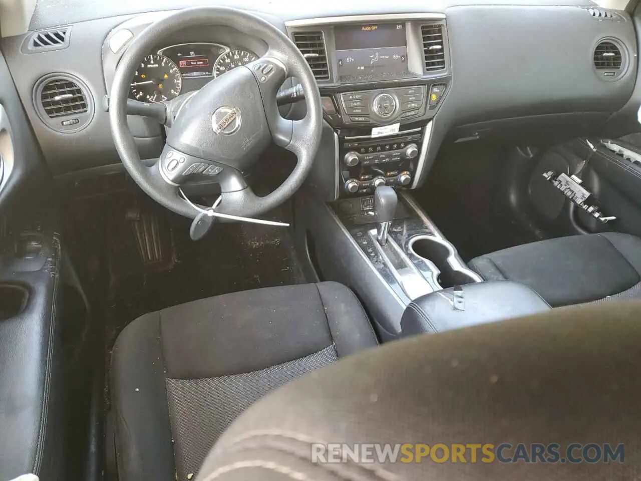 8 Photograph of a damaged car 5N1DR2MN6KC655379 NISSAN PATHFINDER 2019