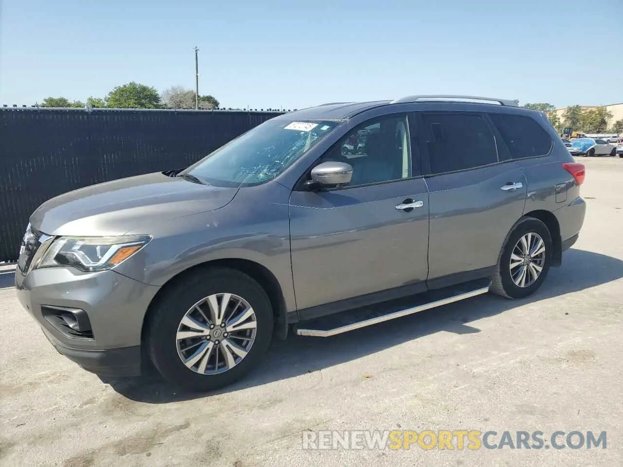 1 Photograph of a damaged car 5N1DR2MN7KC608944 NISSAN PATHFINDER 2019