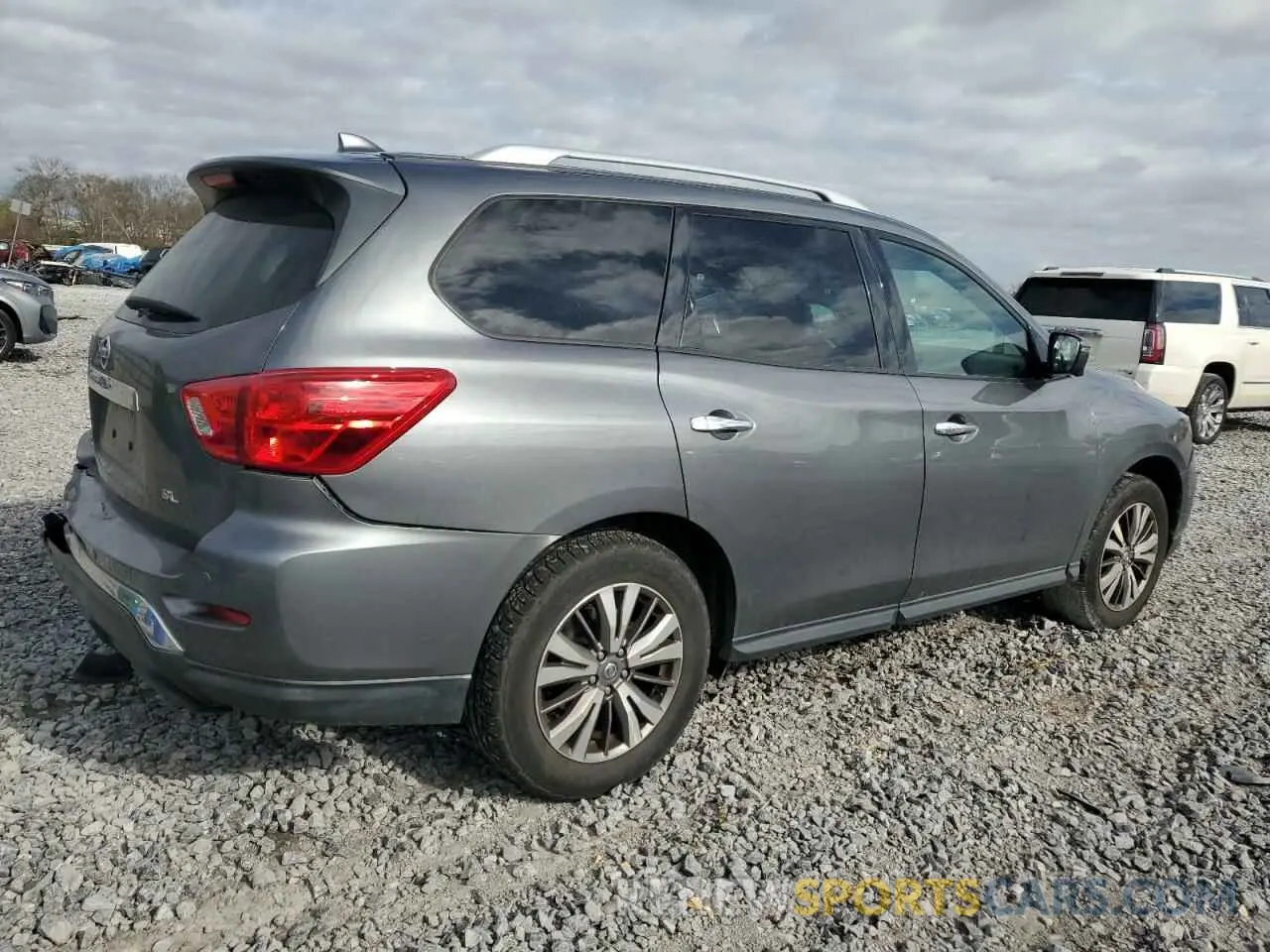 3 Photograph of a damaged car 5N1DR2MN7KC622360 NISSAN PATHFINDER 2019