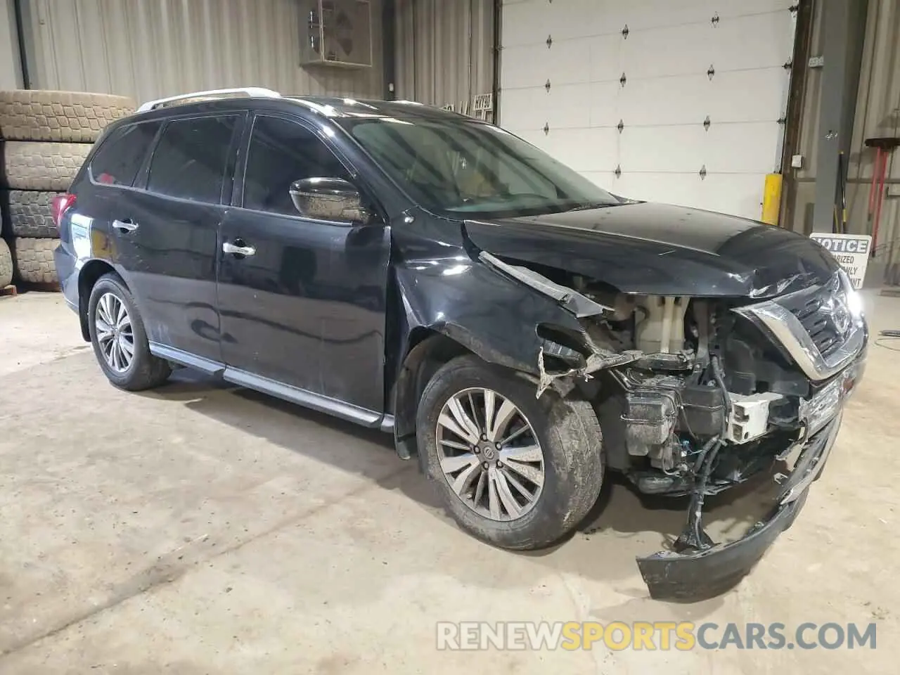 4 Photograph of a damaged car 5N1DR2MN7KC630541 NISSAN PATHFINDER 2019