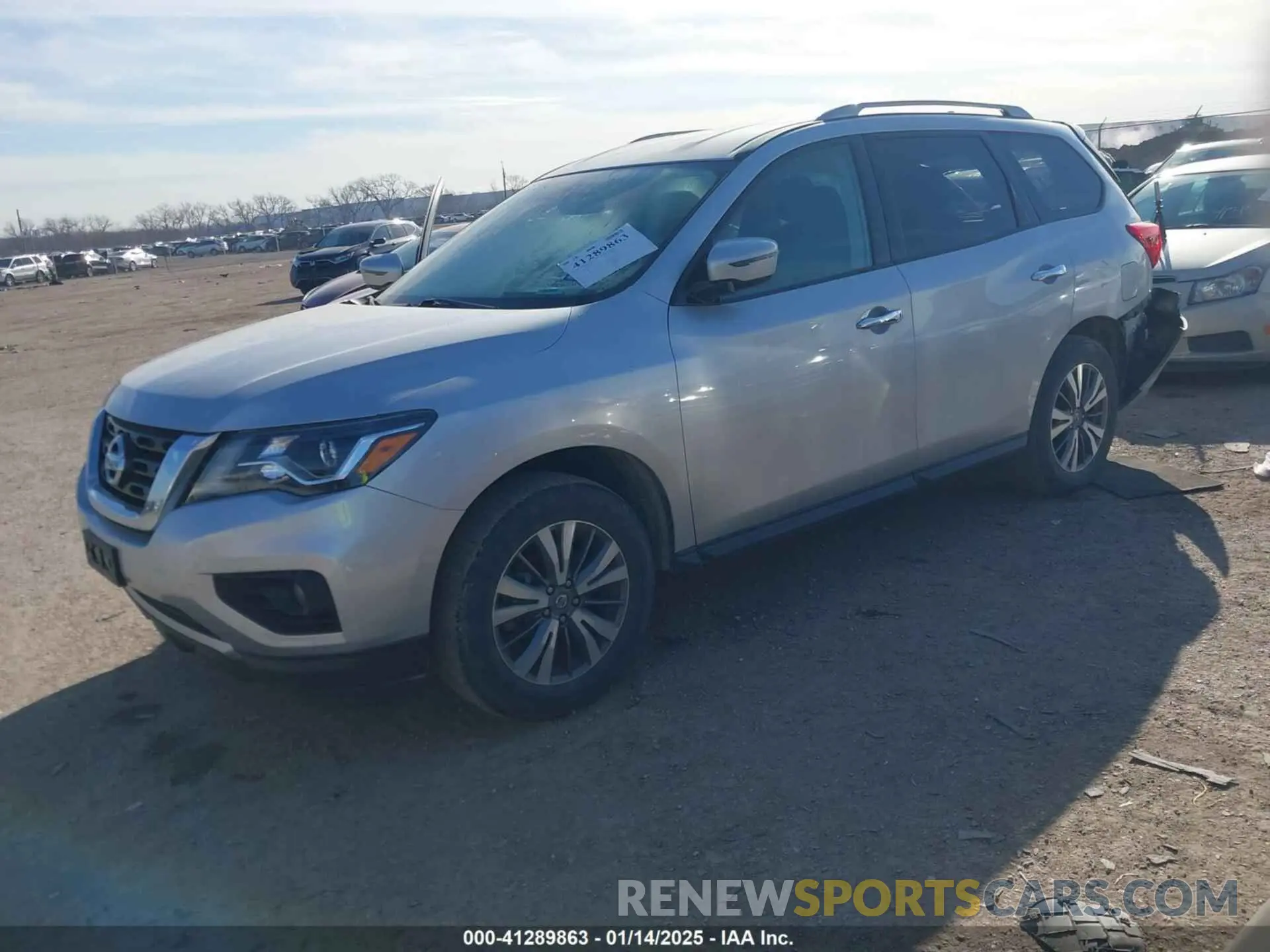 2 Photograph of a damaged car 5N1DR2MN7KC634430 NISSAN PATHFINDER 2019