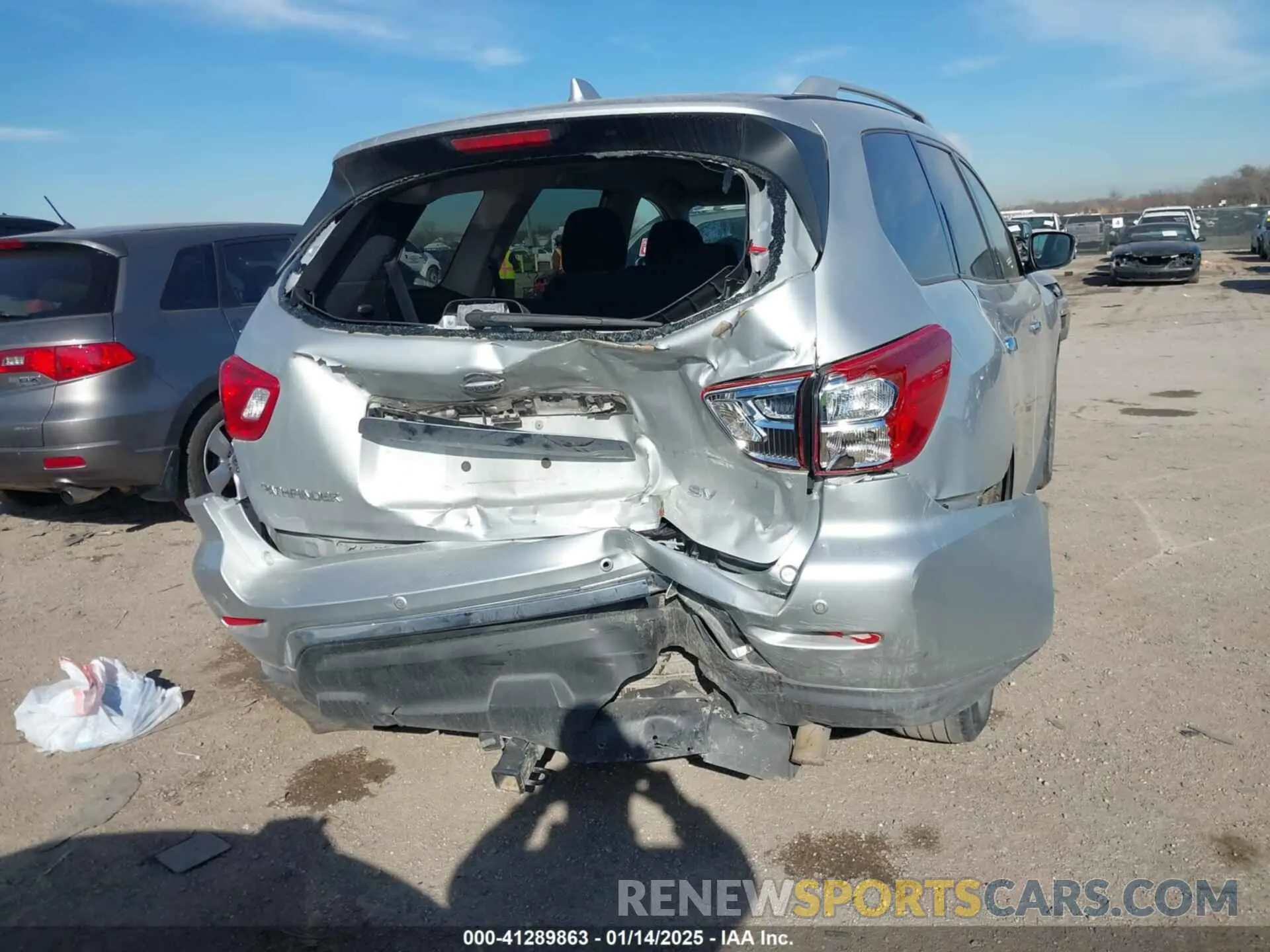 6 Photograph of a damaged car 5N1DR2MN7KC634430 NISSAN PATHFINDER 2019