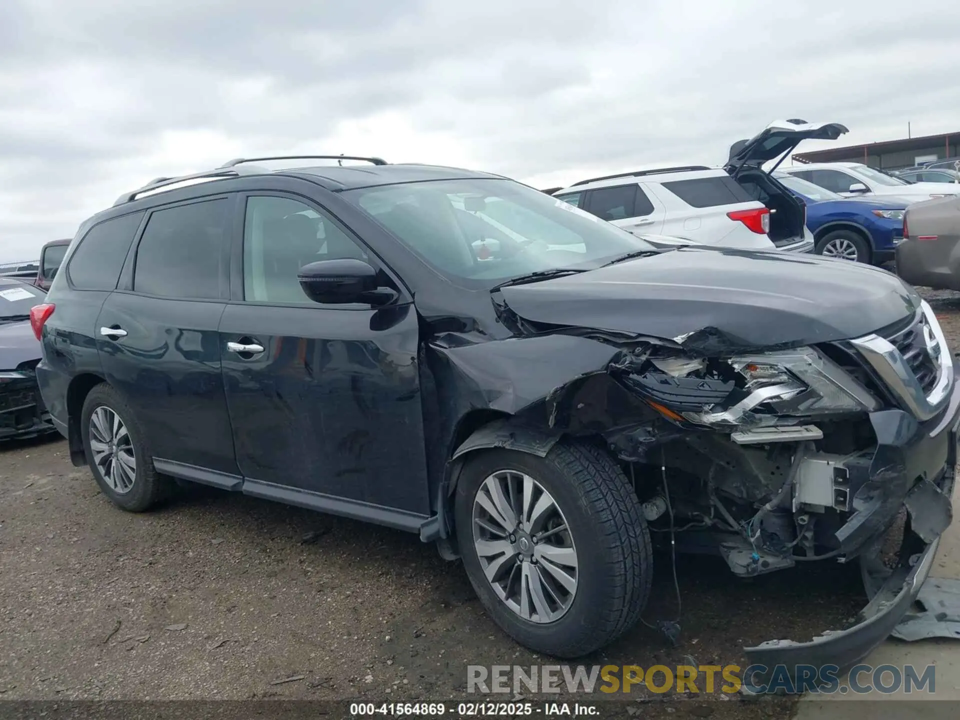 14 Photograph of a damaged car 5N1DR2MN7KC635691 NISSAN PATHFINDER 2019