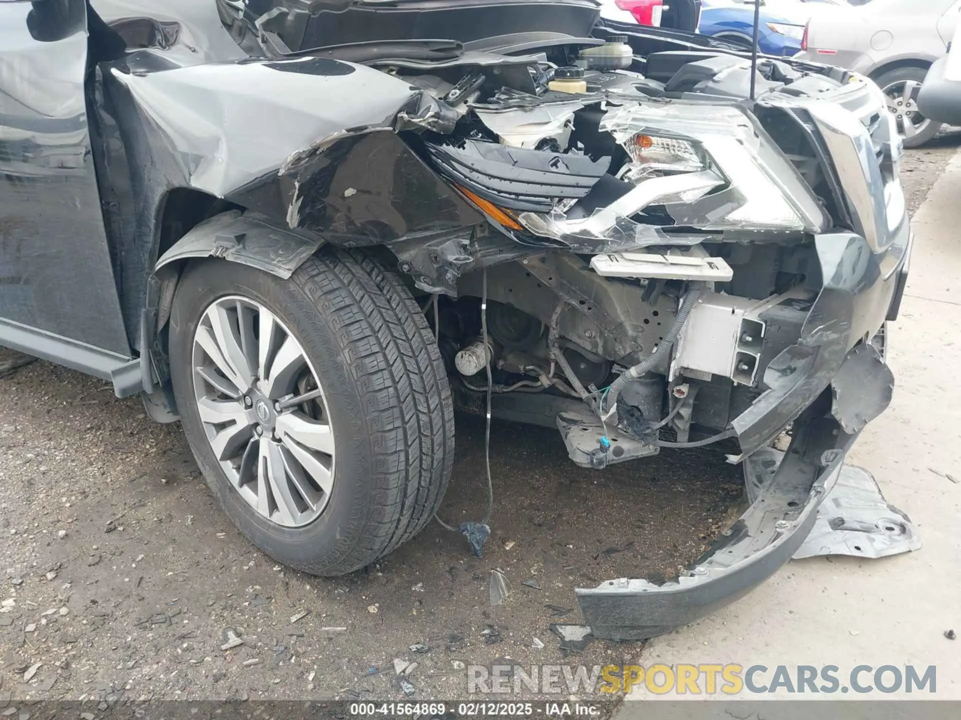 6 Photograph of a damaged car 5N1DR2MN7KC635691 NISSAN PATHFINDER 2019