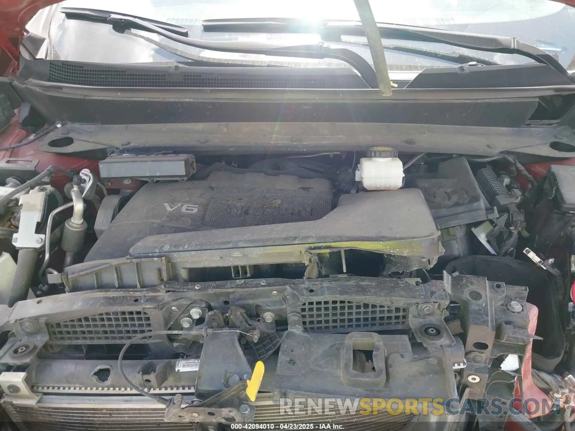10 Photograph of a damaged car 5N1DR2MN7KC636291 NISSAN PATHFINDER 2019