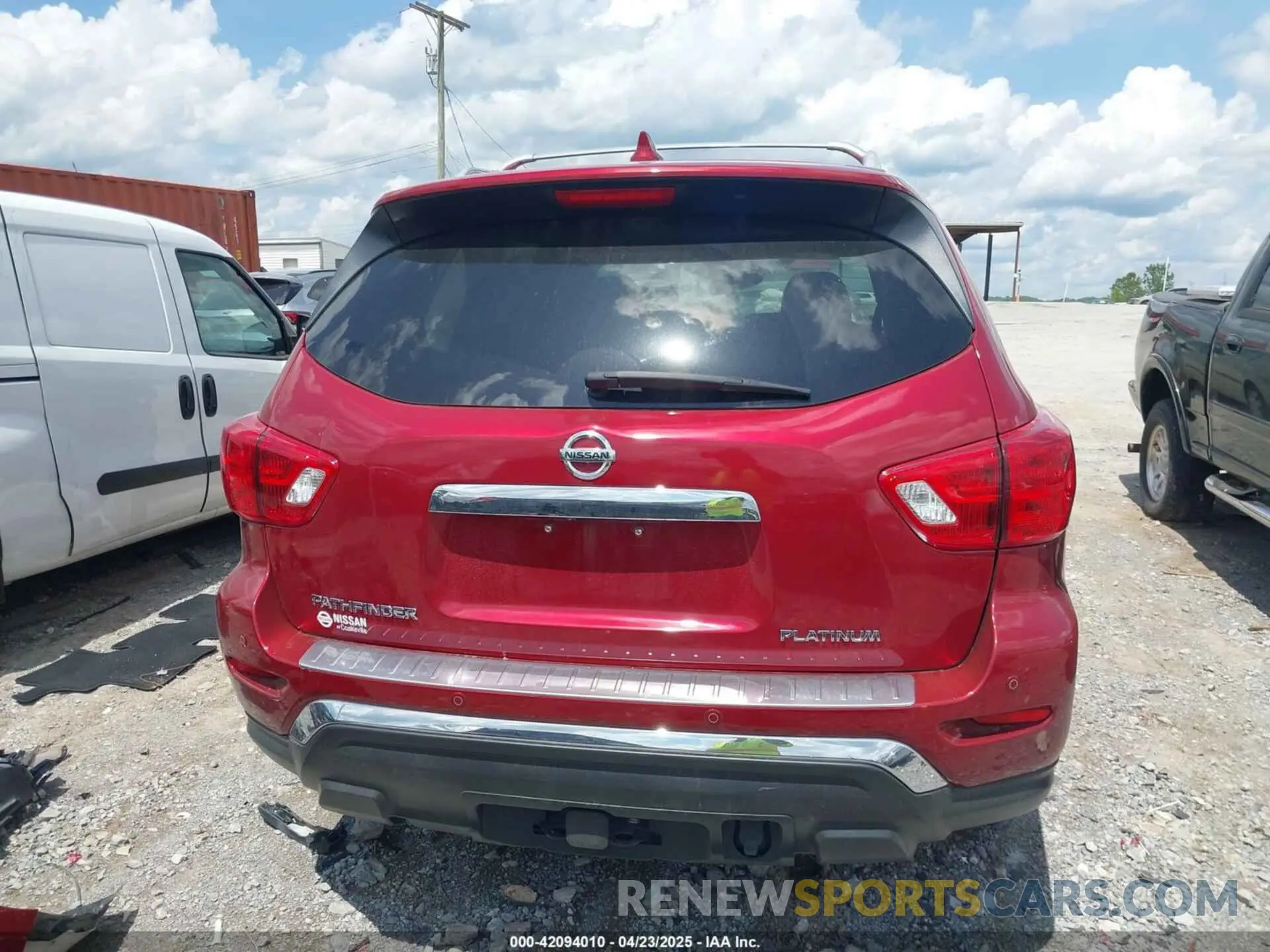 16 Photograph of a damaged car 5N1DR2MN7KC636291 NISSAN PATHFINDER 2019