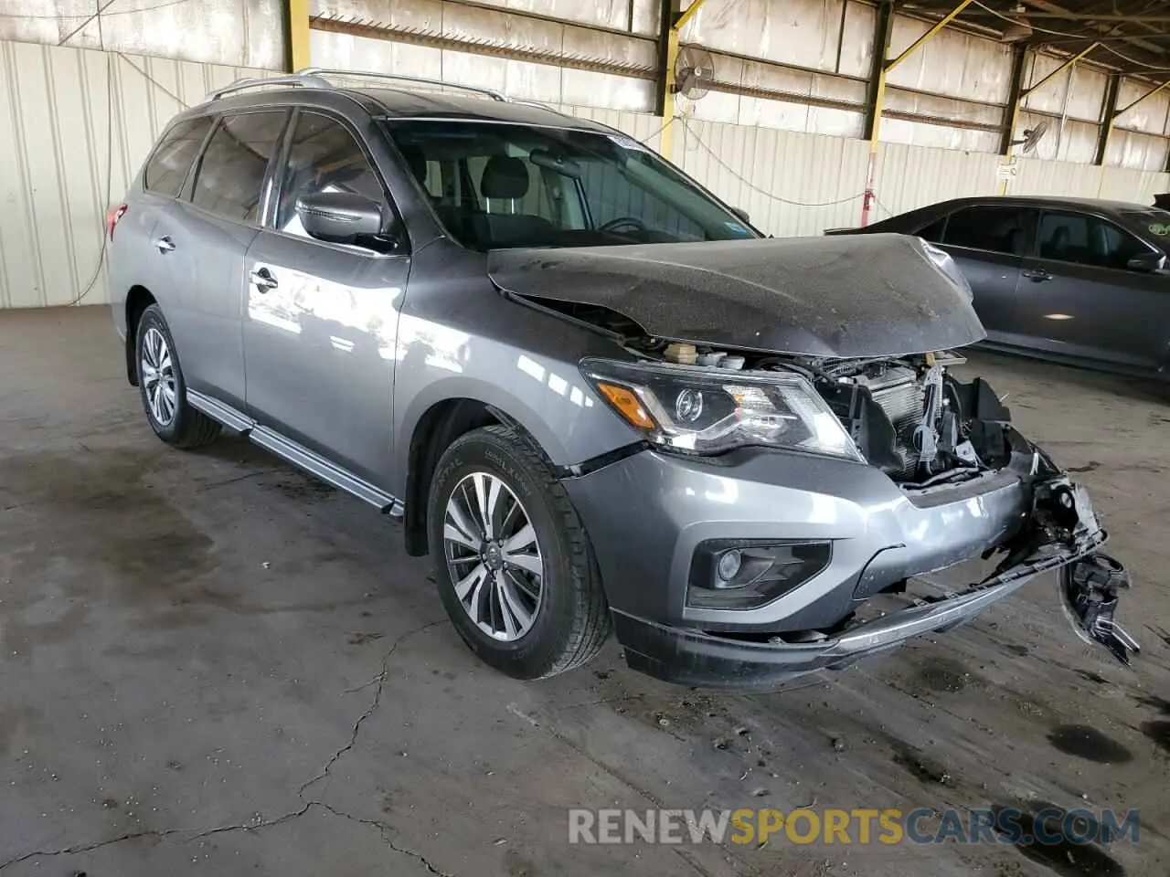 4 Photograph of a damaged car 5N1DR2MN7KC648666 NISSAN PATHFINDER 2019