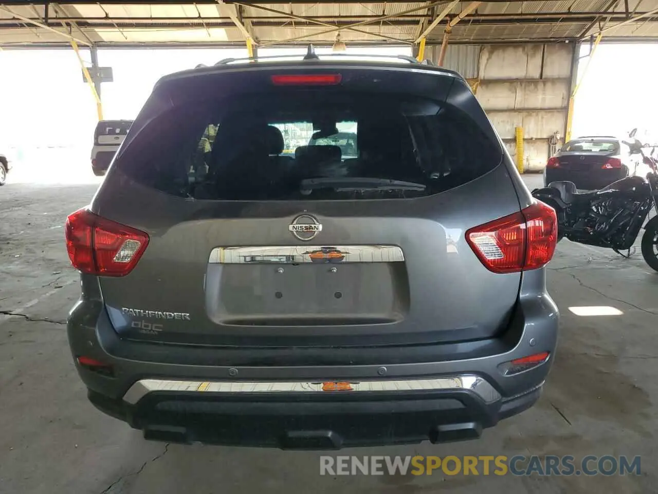 6 Photograph of a damaged car 5N1DR2MN7KC648666 NISSAN PATHFINDER 2019