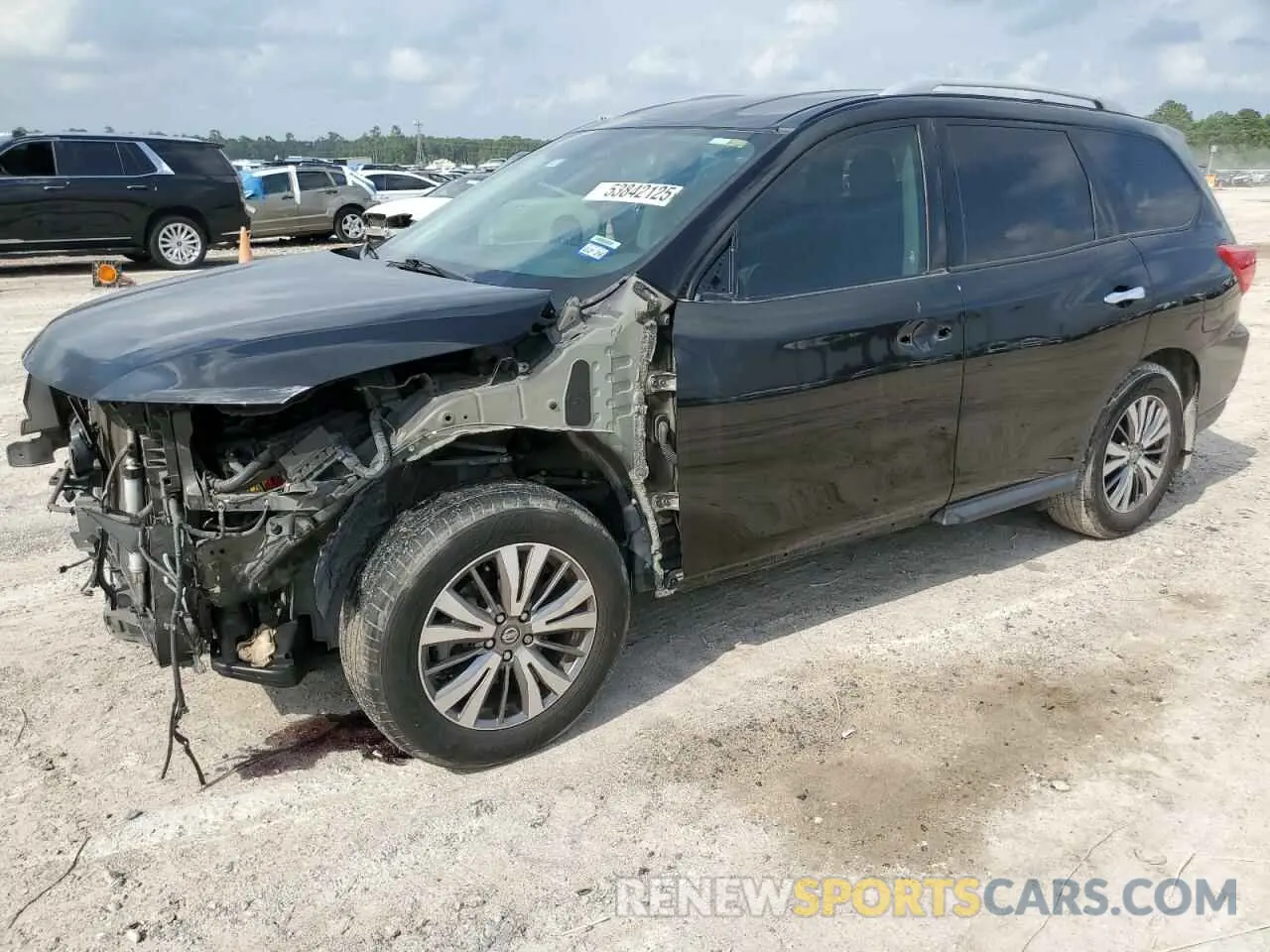 1 Photograph of a damaged car 5N1DR2MN8KC609097 NISSAN PATHFINDER 2019