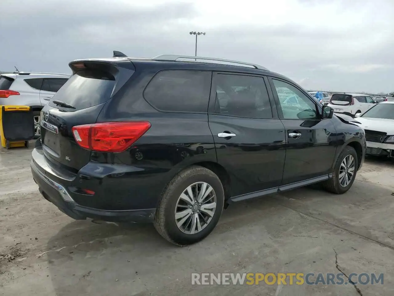 3 Photograph of a damaged car 5N1DR2MN8KC612551 NISSAN PATHFINDER 2019