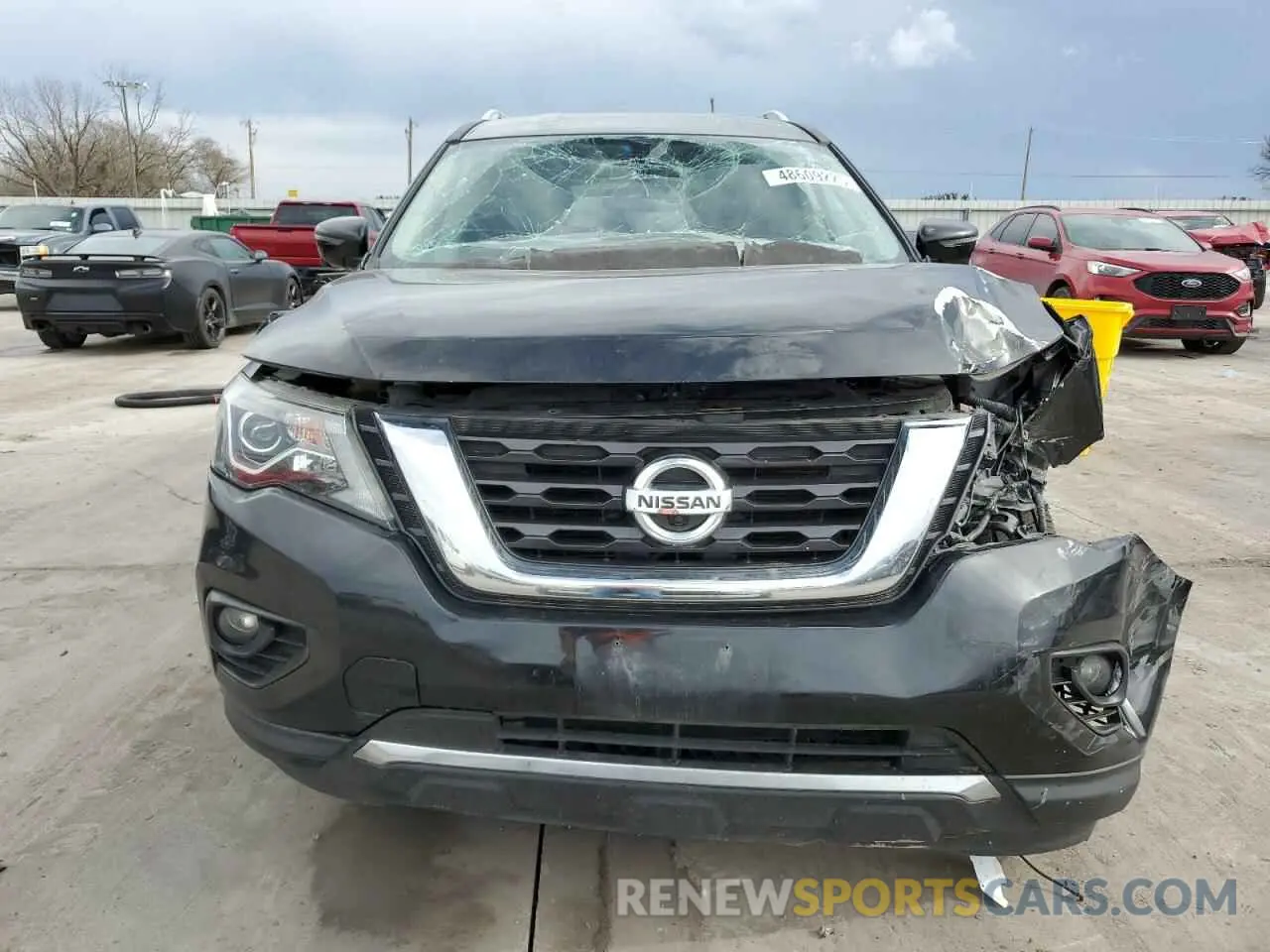 5 Photograph of a damaged car 5N1DR2MN8KC612551 NISSAN PATHFINDER 2019