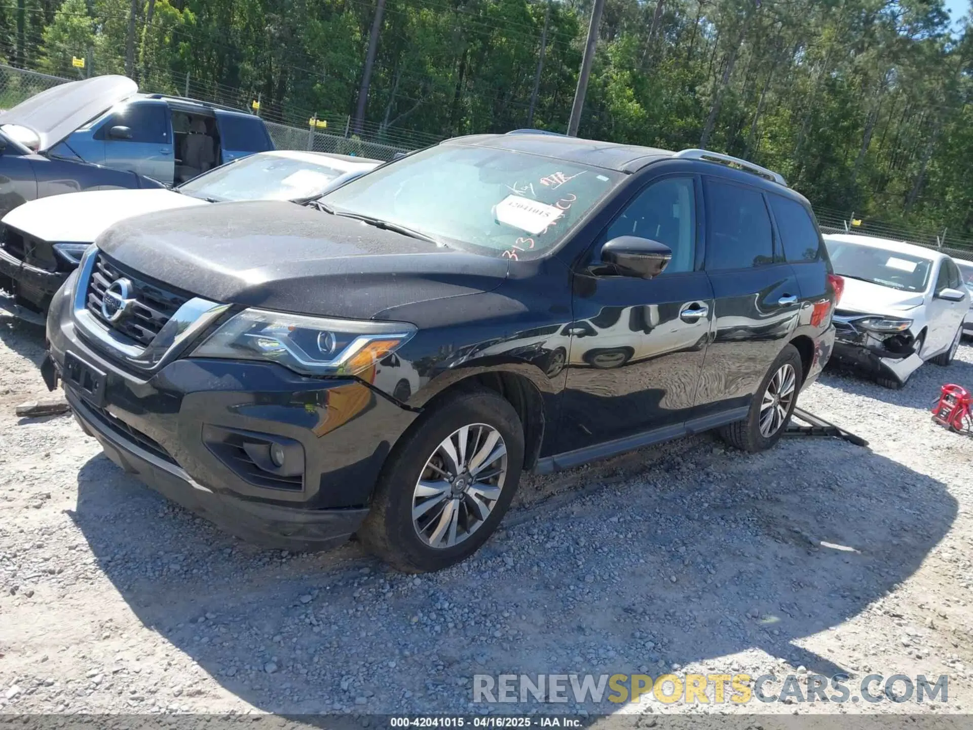 2 Photograph of a damaged car 5N1DR2MN8KC617197 NISSAN PATHFINDER 2019