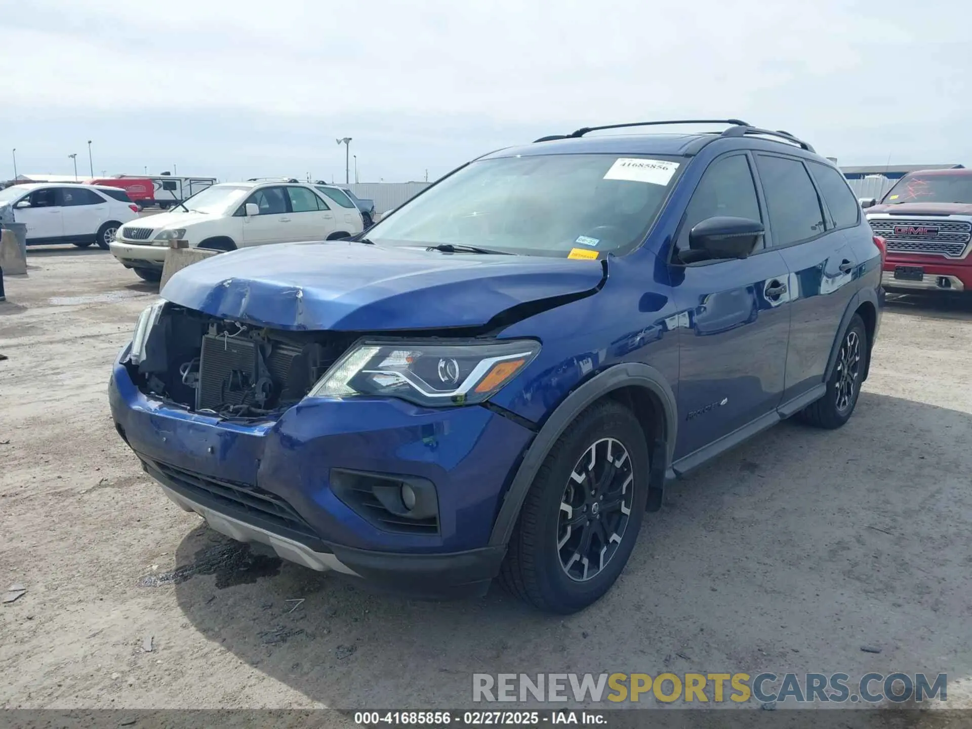 2 Photograph of a damaged car 5N1DR2MN8KC623825 NISSAN PATHFINDER 2019