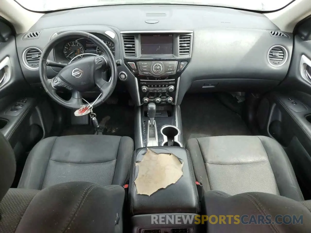 8 Photograph of a damaged car 5N1DR2MN9KC579849 NISSAN PATHFINDER 2019