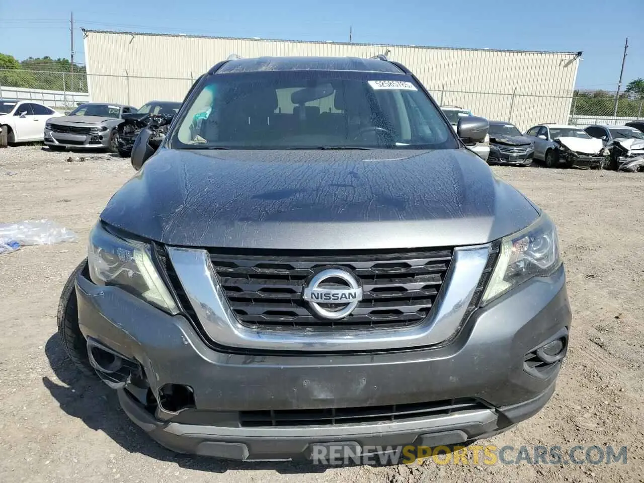 5 Photograph of a damaged car 5N1DR2MN9KC584680 NISSAN PATHFINDER 2019