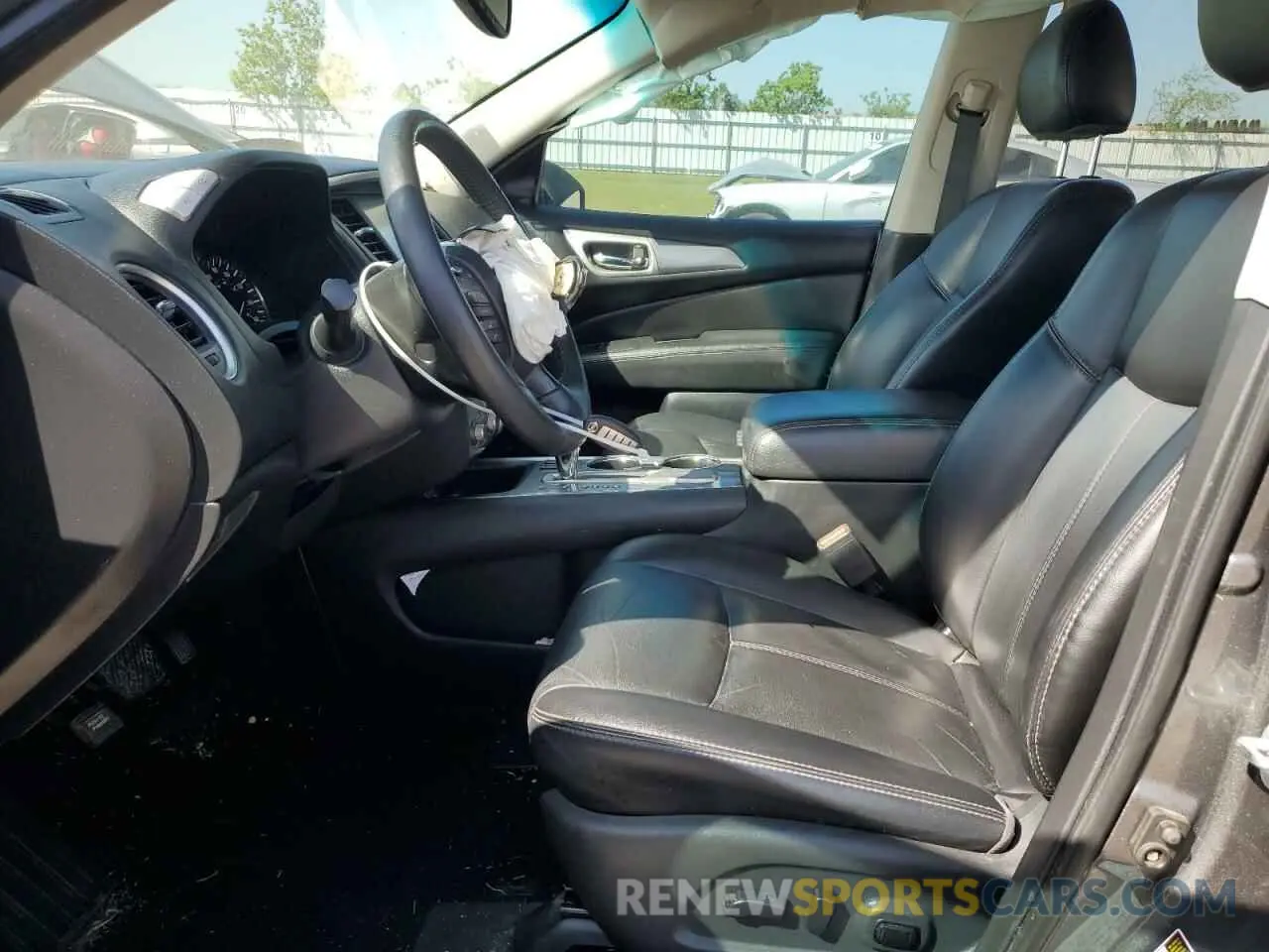 7 Photograph of a damaged car 5N1DR2MN9KC584680 NISSAN PATHFINDER 2019