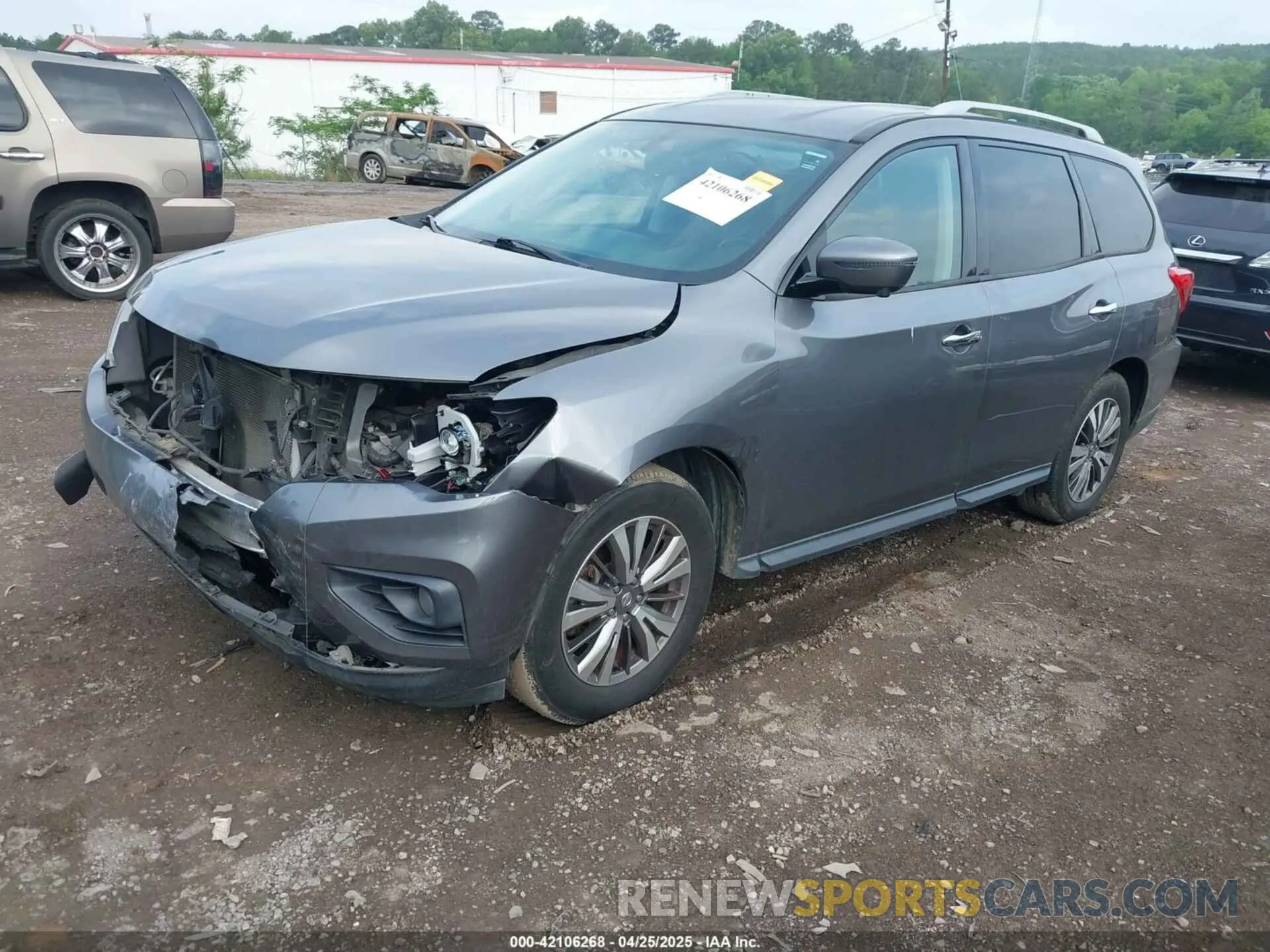 2 Photograph of a damaged car 5N1DR2MN9KC603843 NISSAN PATHFINDER 2019