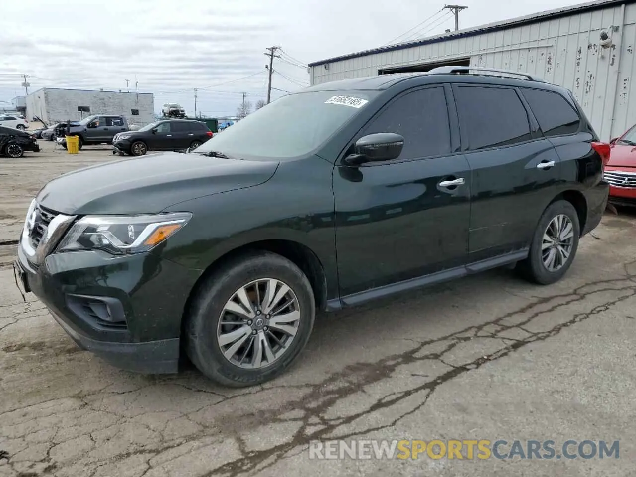 1 Photograph of a damaged car 5N1DR2MN9KC620433 NISSAN PATHFINDER 2019
