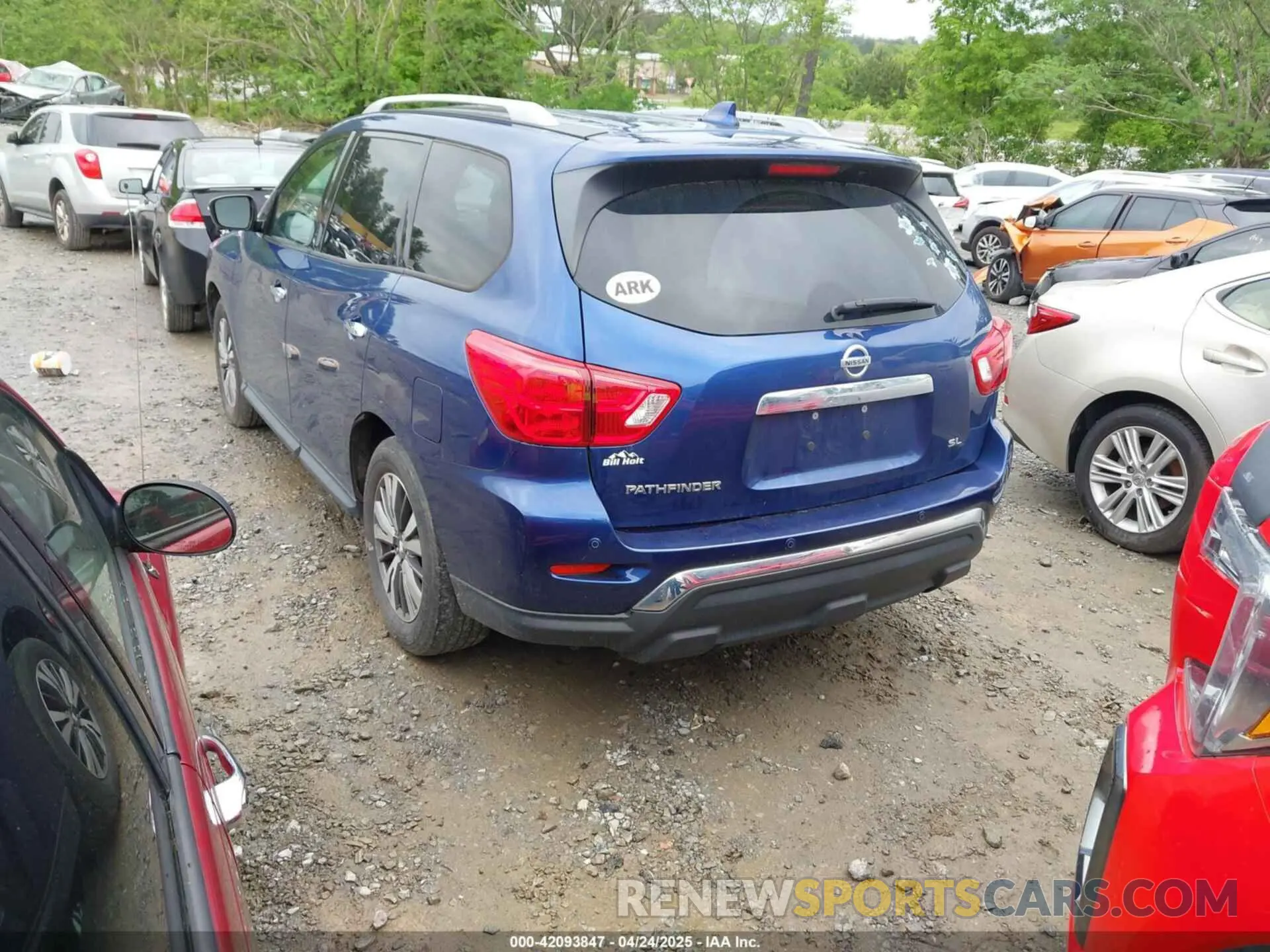 3 Photograph of a damaged car 5N1DR2MN9KC620979 NISSAN PATHFINDER 2019