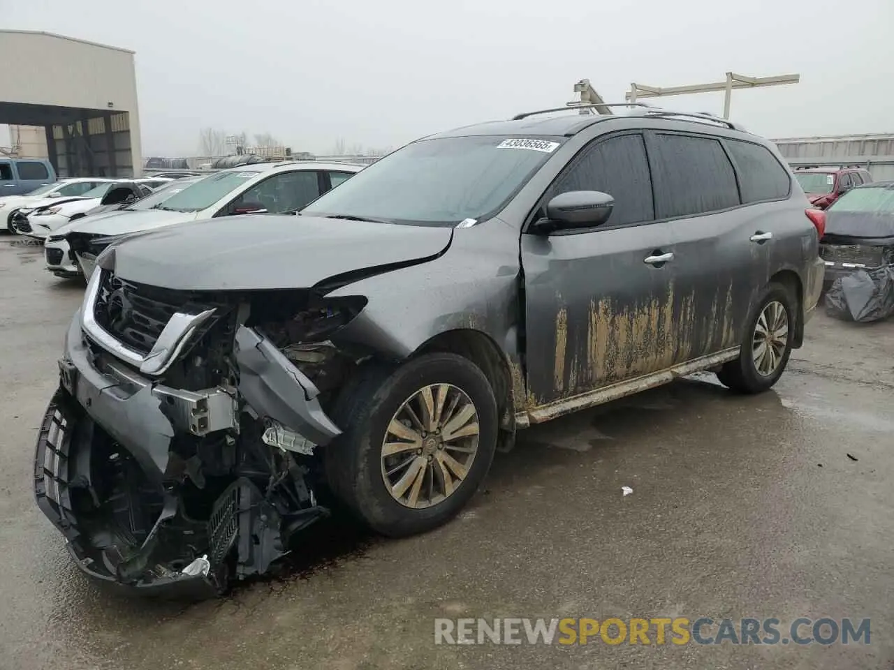 1 Photograph of a damaged car 5N1DR2MN9KC646482 NISSAN PATHFINDER 2019