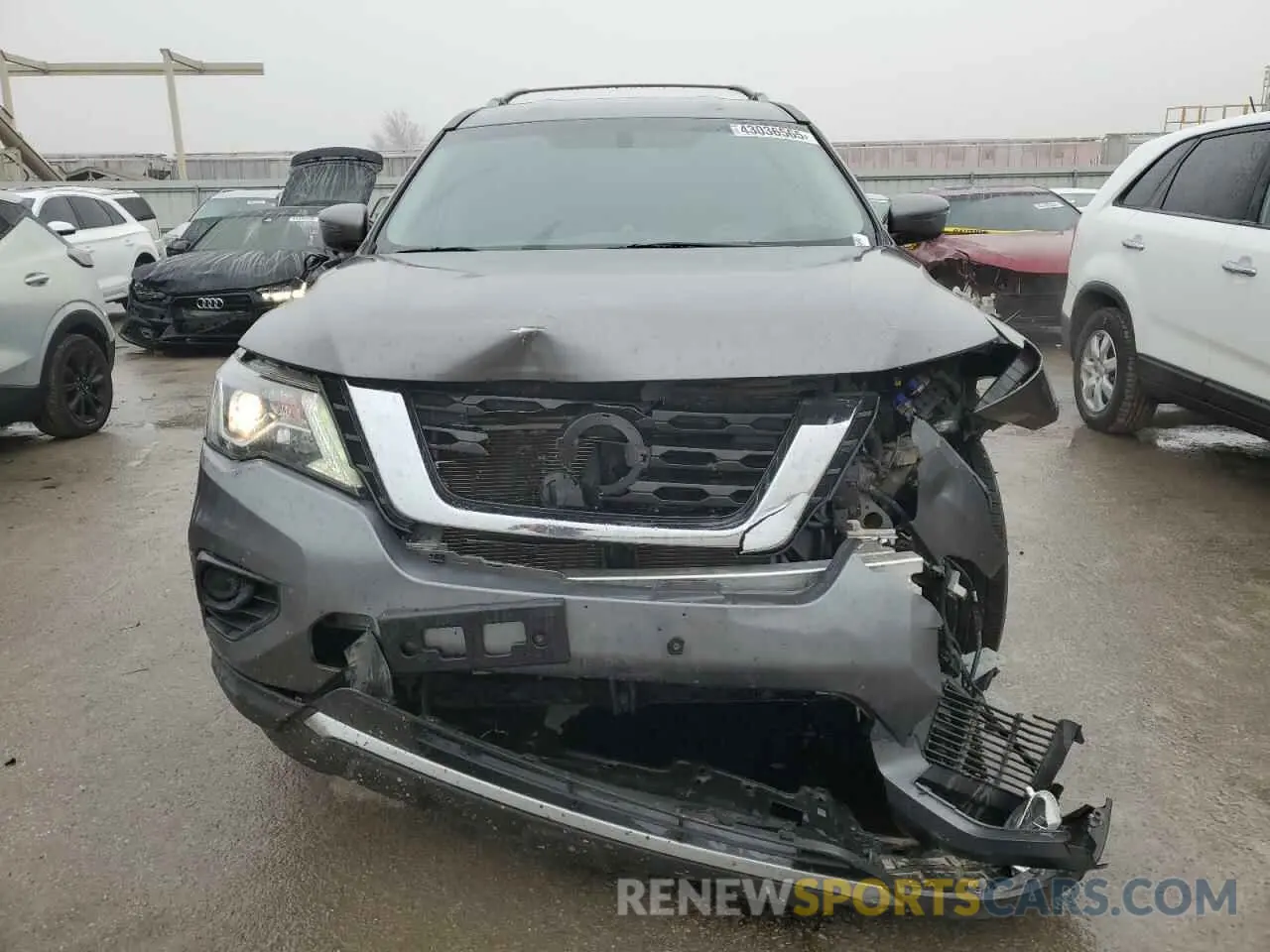 5 Photograph of a damaged car 5N1DR2MN9KC646482 NISSAN PATHFINDER 2019