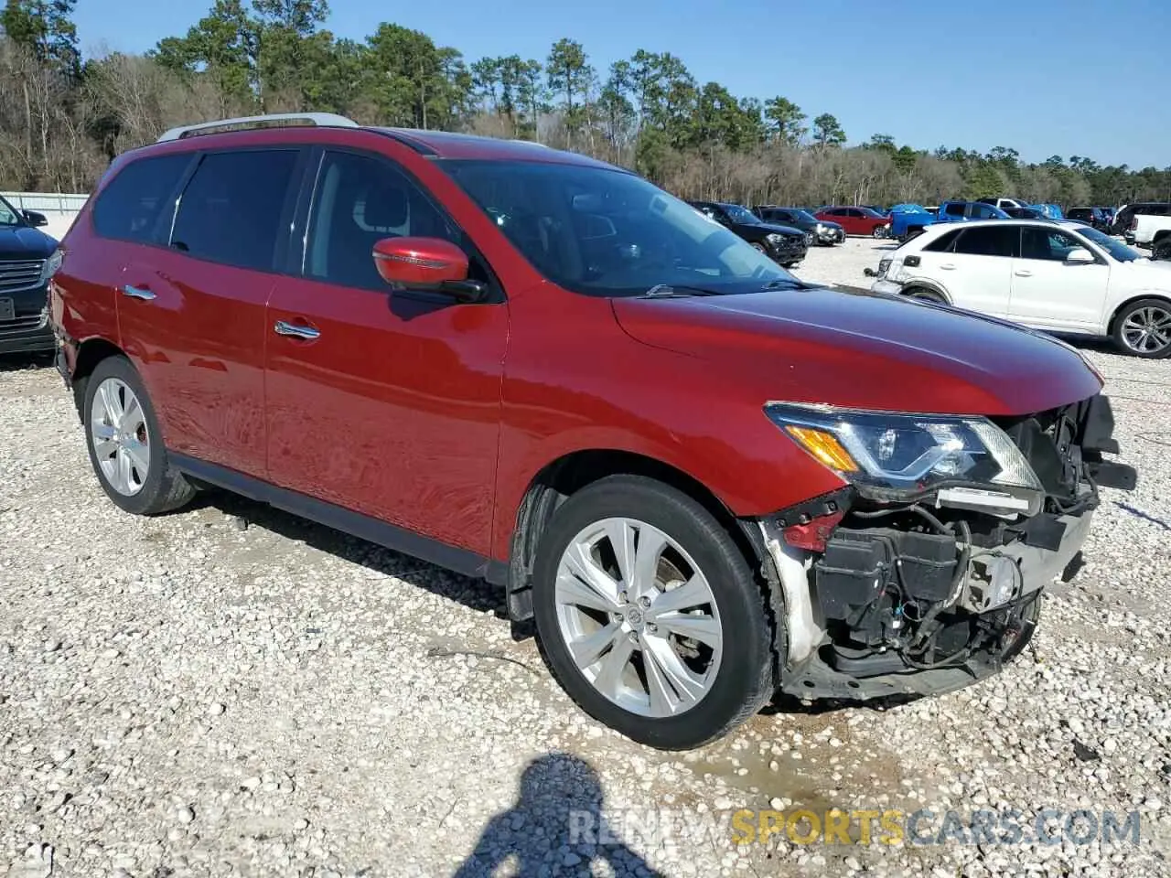 4 Photograph of a damaged car 5N1DR2MNXKC591847 NISSAN PATHFINDER 2019