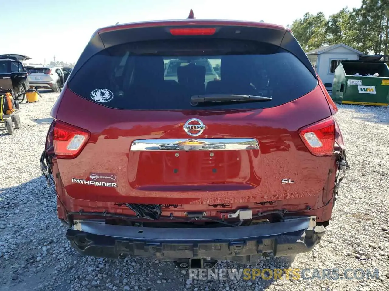6 Photograph of a damaged car 5N1DR2MNXKC591847 NISSAN PATHFINDER 2019