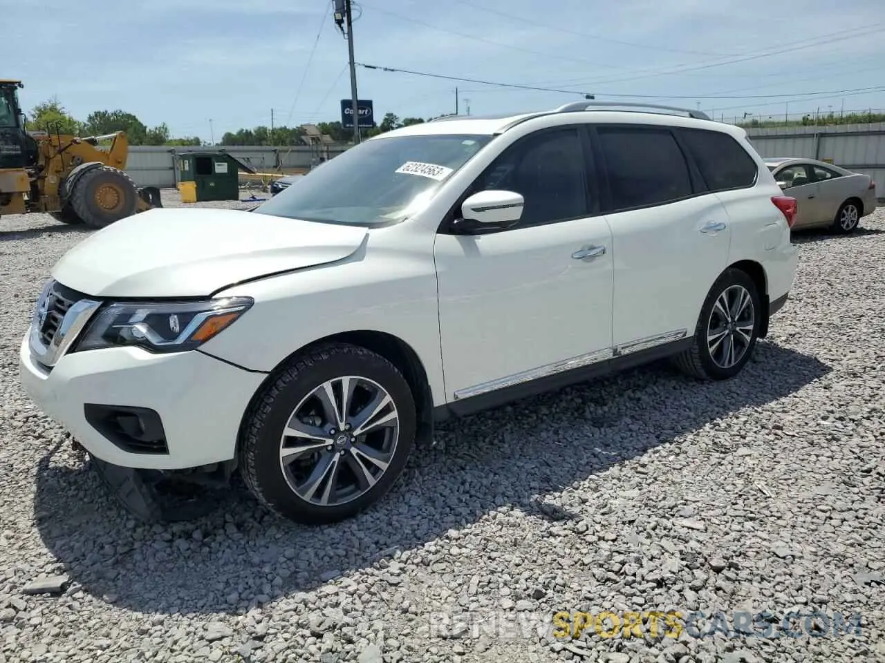 1 Photograph of a damaged car 5N1DR2MNXKC592044 NISSAN PATHFINDER 2019