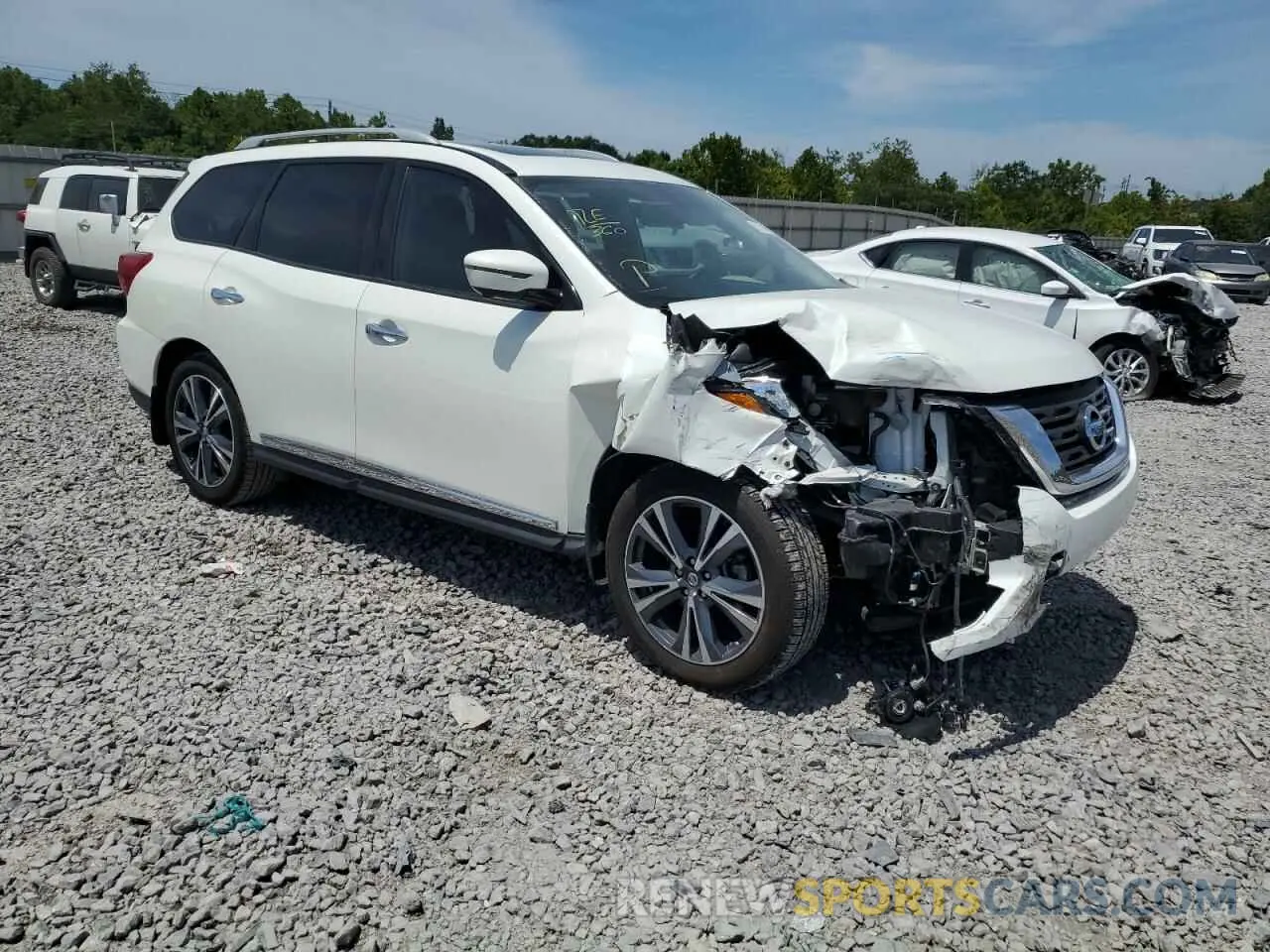 4 Photograph of a damaged car 5N1DR2MNXKC592044 NISSAN PATHFINDER 2019