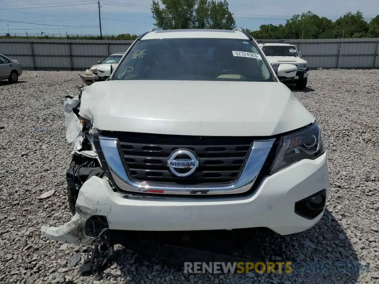 5 Photograph of a damaged car 5N1DR2MNXKC592044 NISSAN PATHFINDER 2019