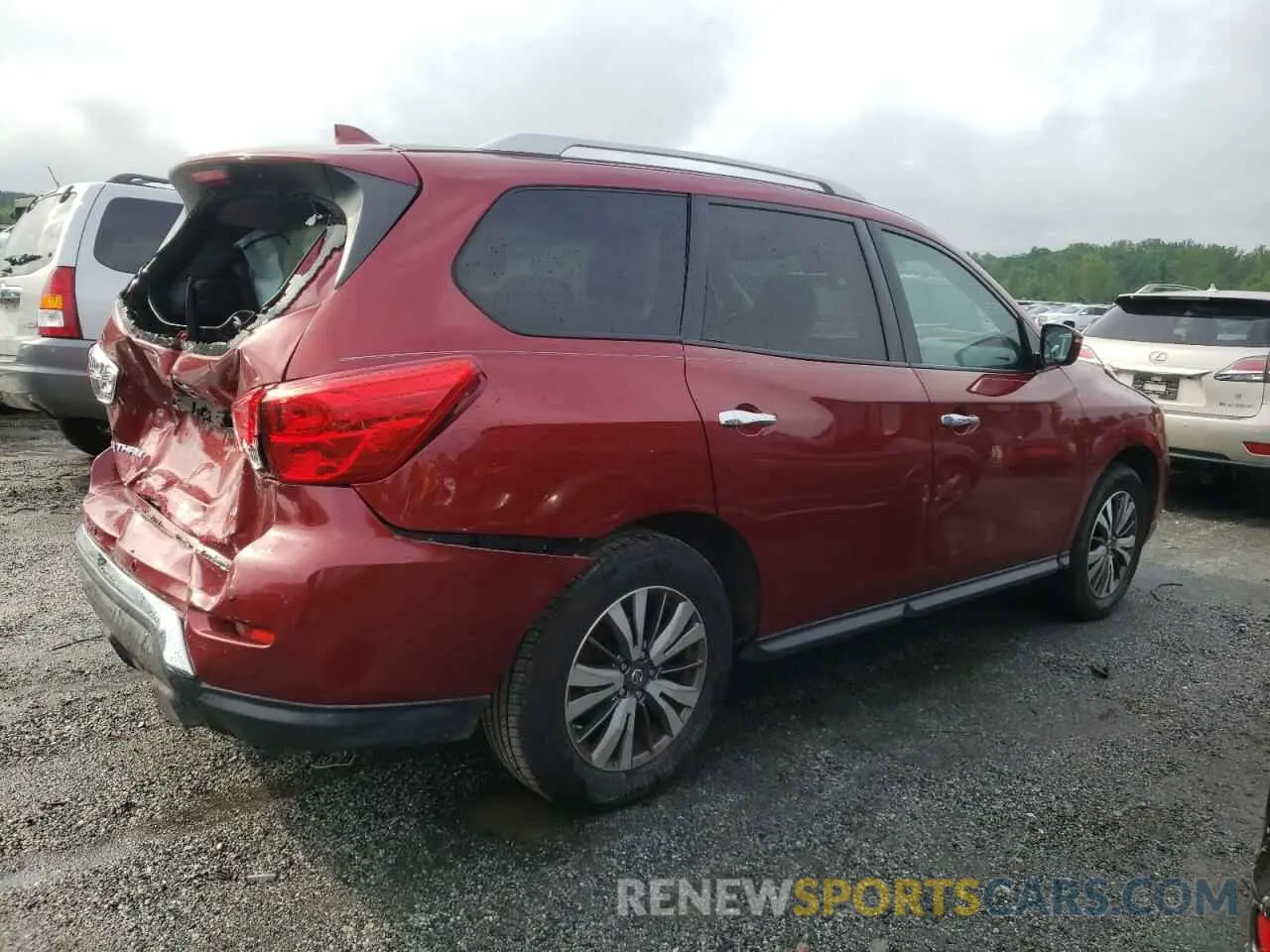 3 Photograph of a damaged car 5N1DR2MNXKC592996 NISSAN PATHFINDER 2019