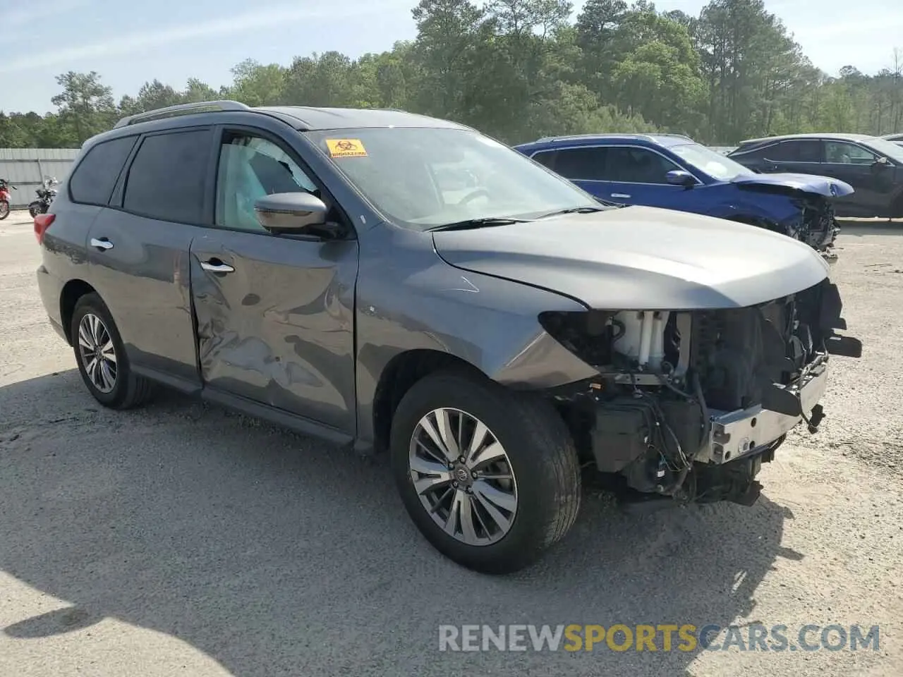 4 Photograph of a damaged car 5N1DR2MNXKC605066 NISSAN PATHFINDER 2019