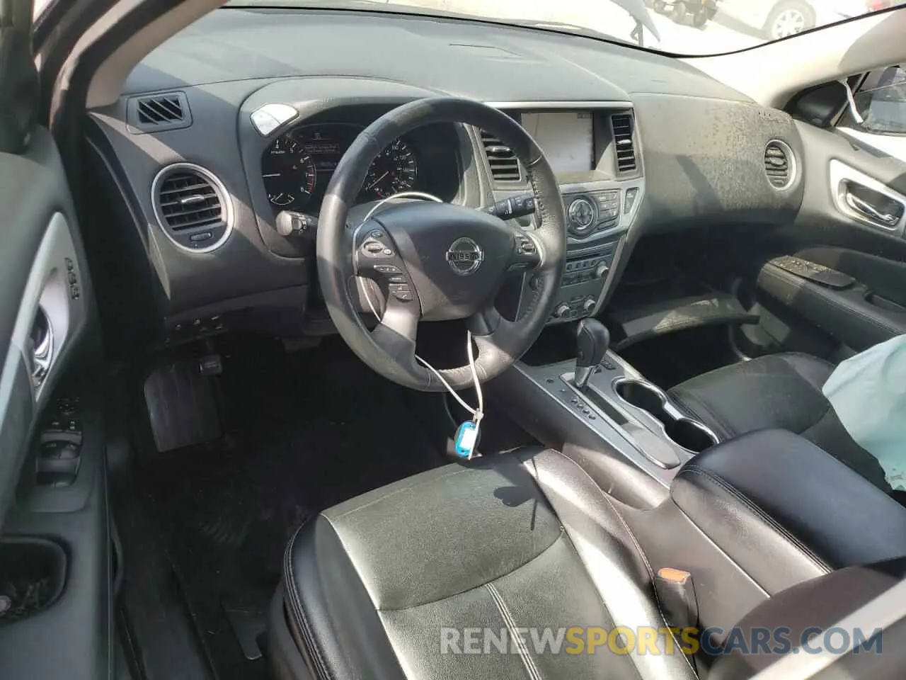 8 Photograph of a damaged car 5N1DR2MNXKC605066 NISSAN PATHFINDER 2019