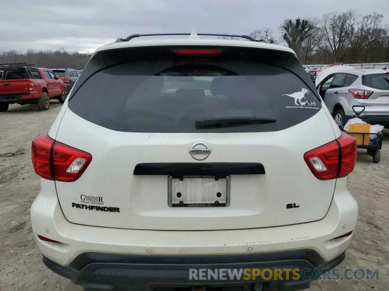 6 Photograph of a damaged car 5N1DR2MNXKC614592 NISSAN PATHFINDER 2019