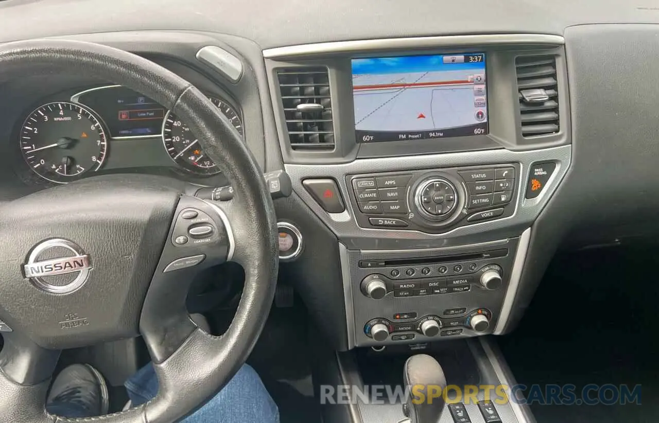 9 Photograph of a damaged car 5N1DR2MNXKC617377 NISSAN PATHFINDER 2019