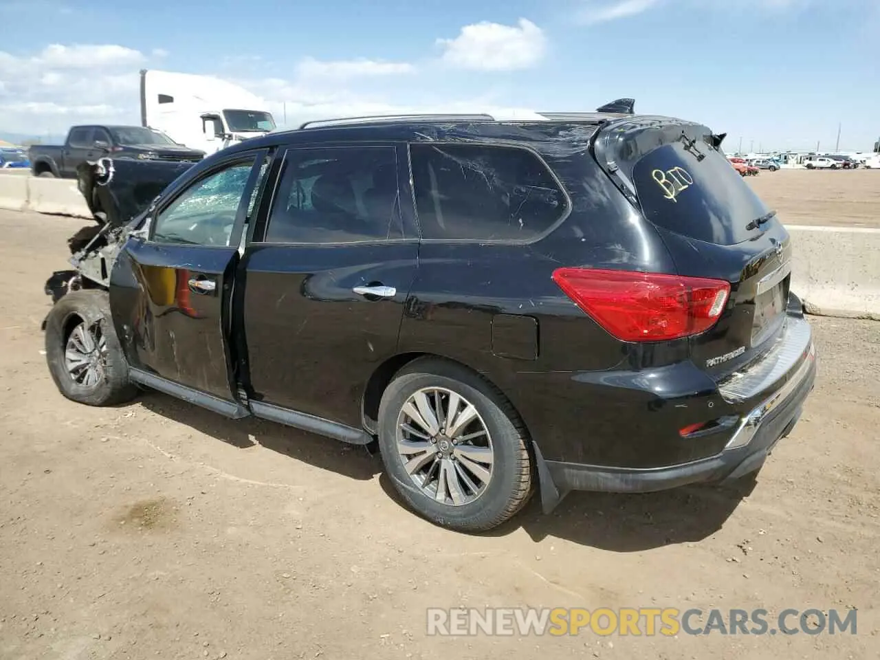 2 Photograph of a damaged car 5N1DR2AM2LC642044 NISSAN PATHFINDER 2020
