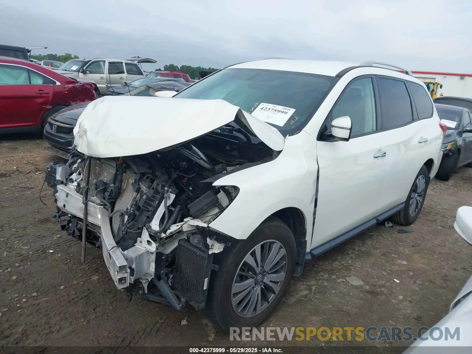 2 Photograph of a damaged car 5N1DR2AM6LC631385 NISSAN PATHFINDER 2020