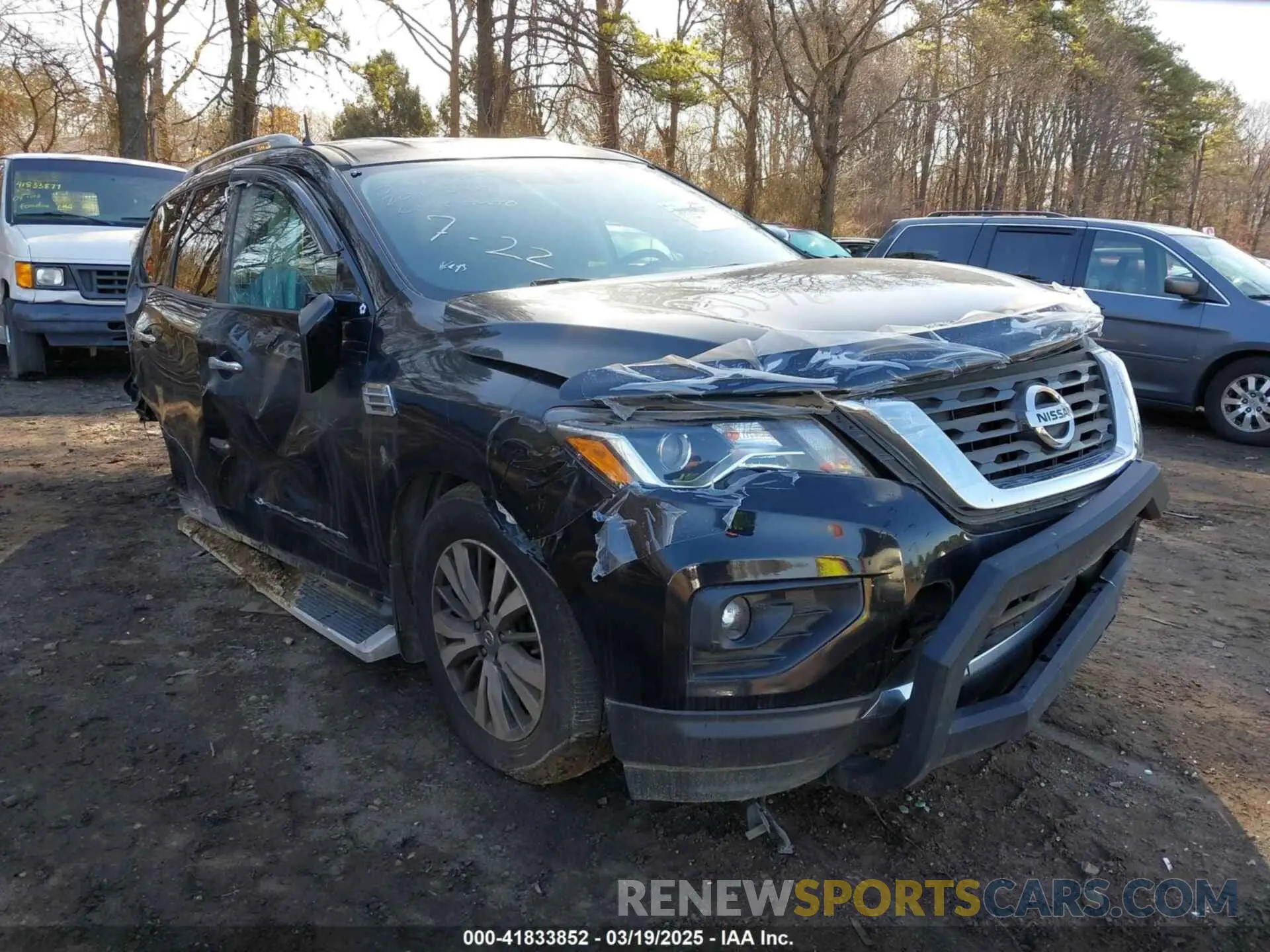 1 Photograph of a damaged car 5N1DR2AM7LC608763 NISSAN PATHFINDER 2020