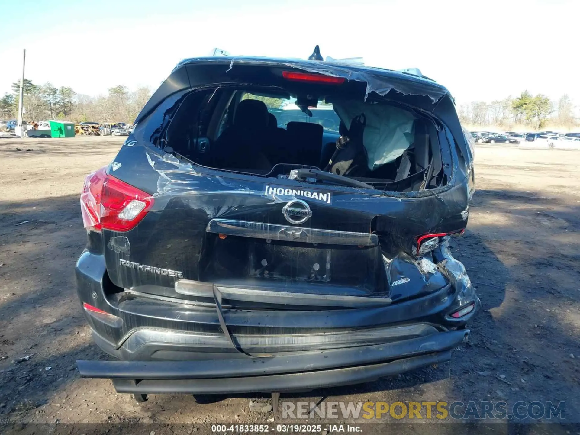 16 Photograph of a damaged car 5N1DR2AM7LC608763 NISSAN PATHFINDER 2020