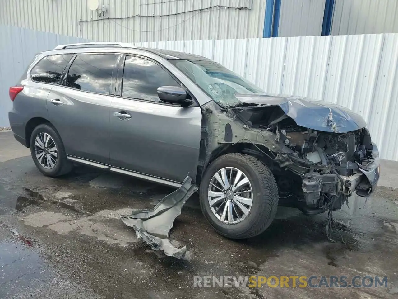 4 Photograph of a damaged car 5N1DR2AM9LC583526 NISSAN PATHFINDER 2020