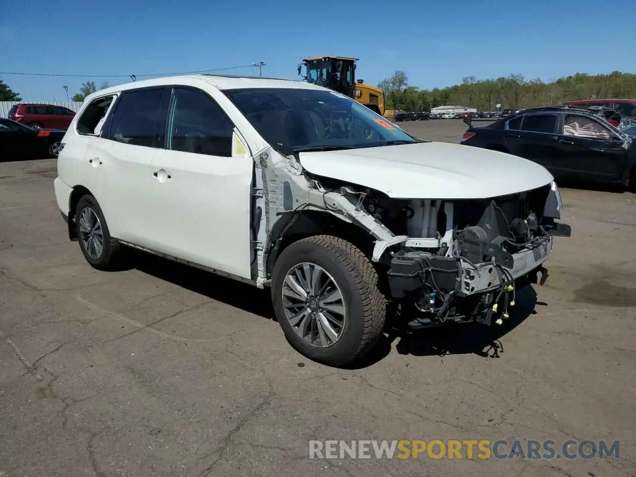 4 Photograph of a damaged car 5N1DR2AM9LC635284 NISSAN PATHFINDER 2020