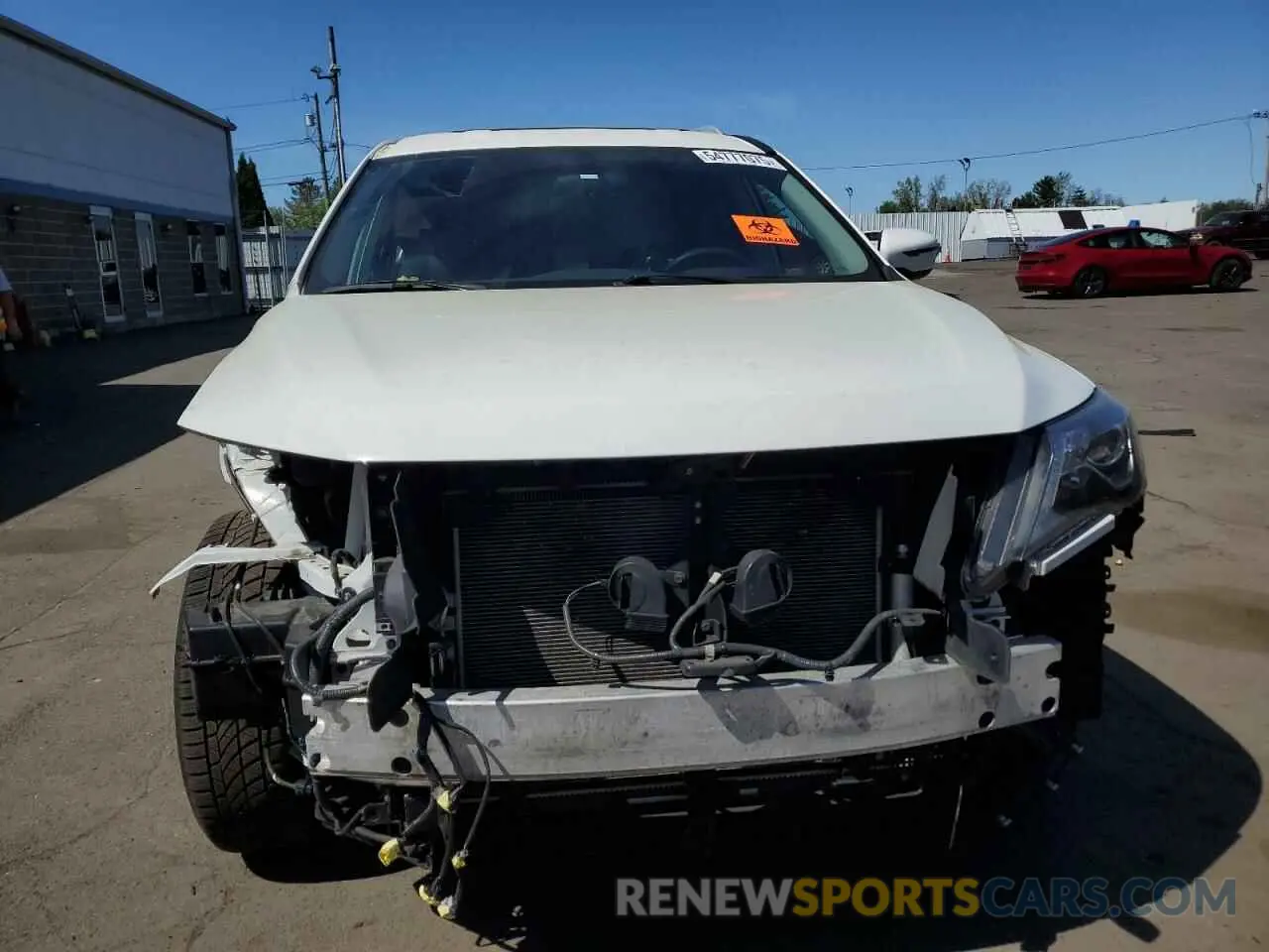 5 Photograph of a damaged car 5N1DR2AM9LC635284 NISSAN PATHFINDER 2020