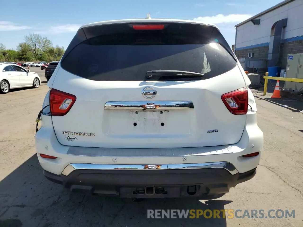 6 Photograph of a damaged car 5N1DR2AM9LC635284 NISSAN PATHFINDER 2020
